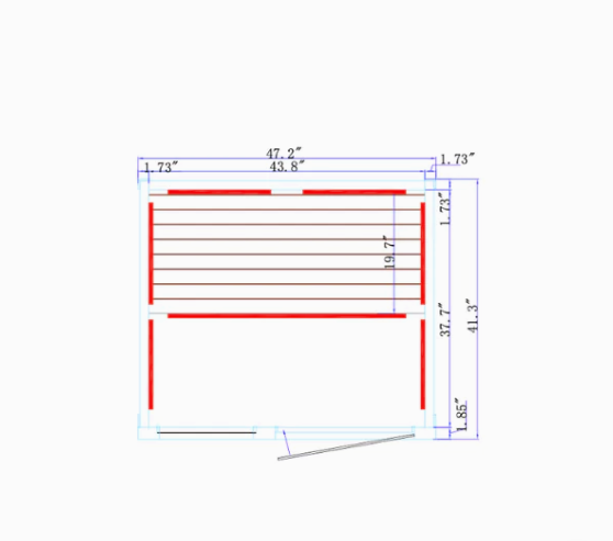 Far Infrared 2 Person Sauna