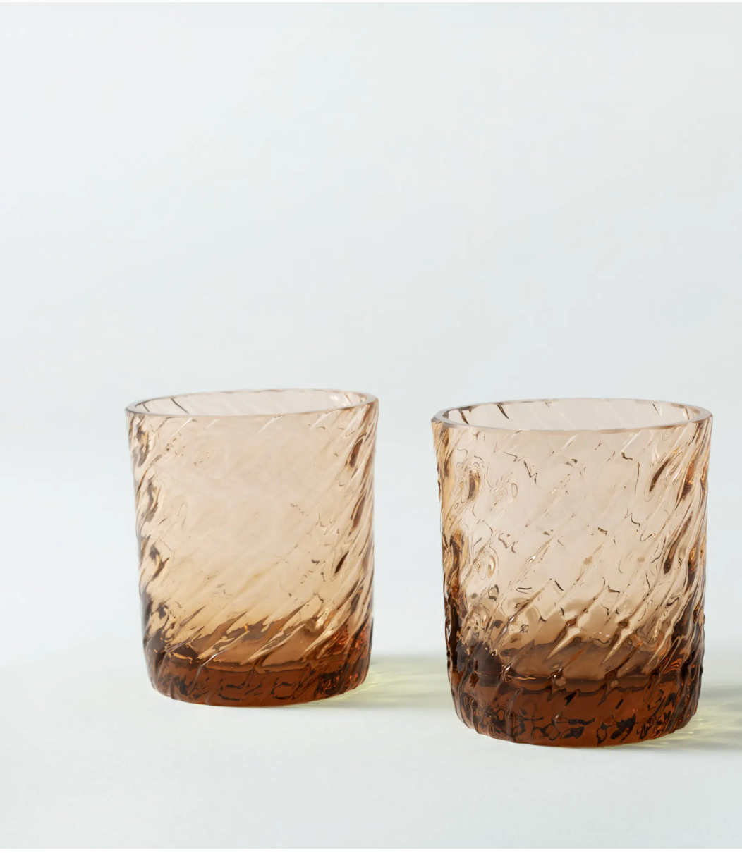 Mouth-Blown Crystal Tumbler