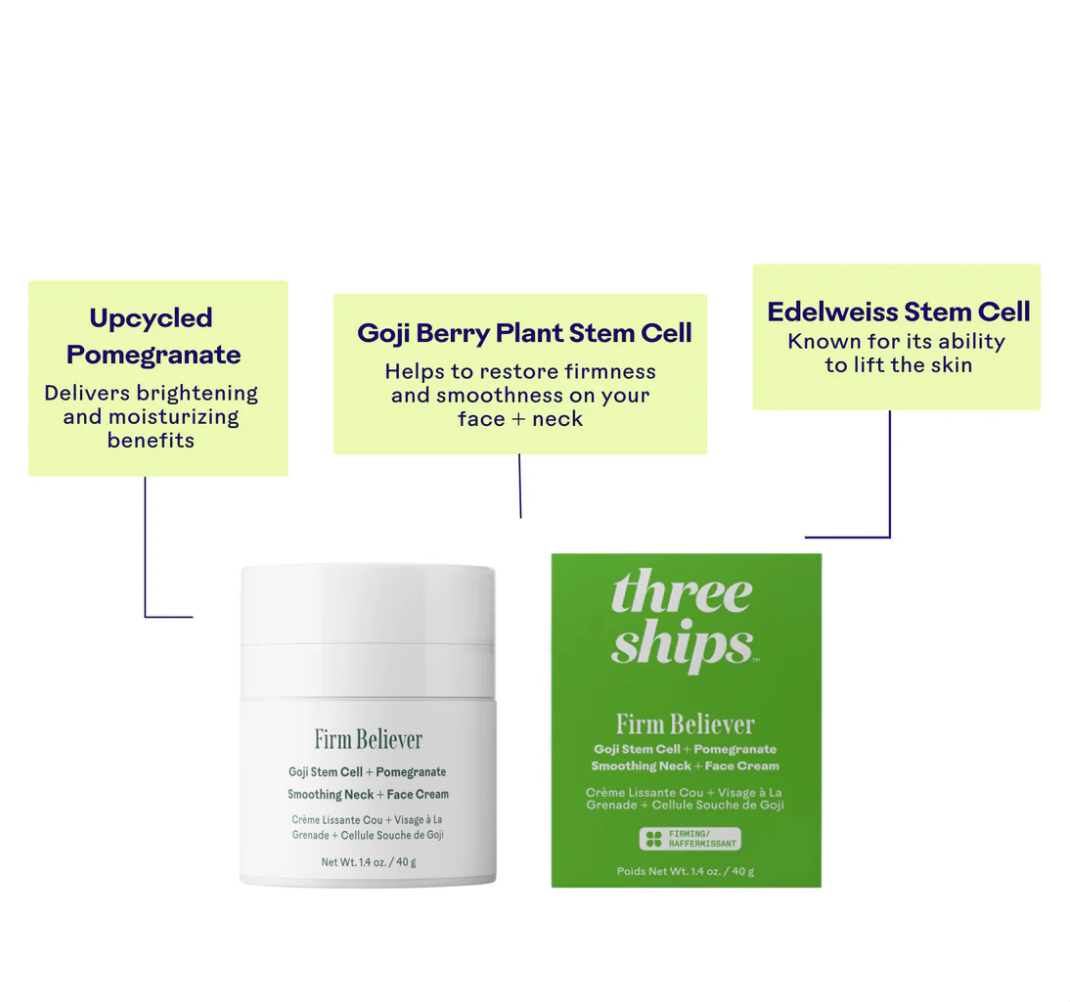 Firm Believer Goji Stem Cell + Pomegranate Smoothing Neck +