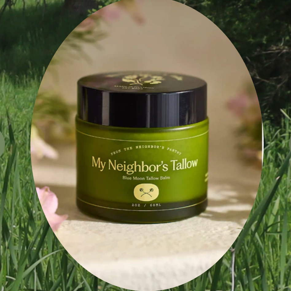 My Neighbor's Tallow Blue Moon Face Balm