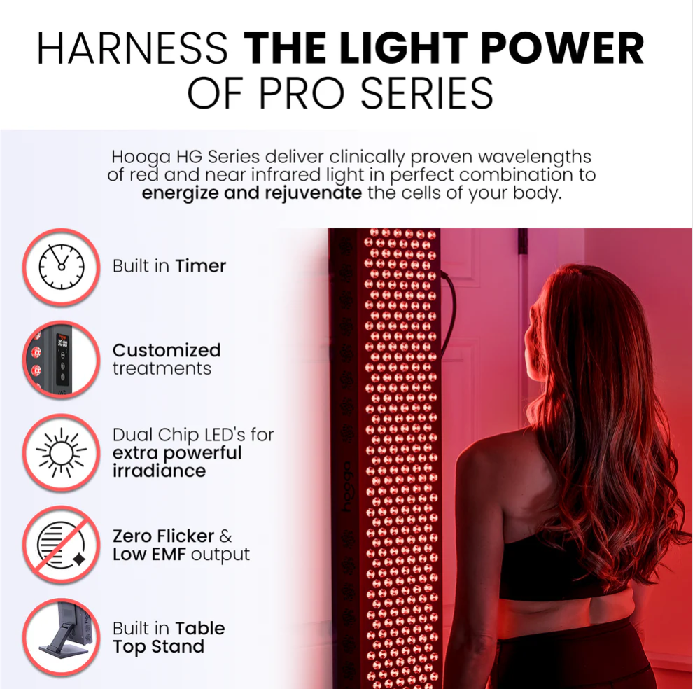Hooga Red Light, PEMF, and Grounding Technology