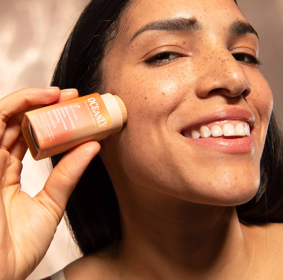 Oceanly - Shimmer Cream - Tinted - 30 SPF