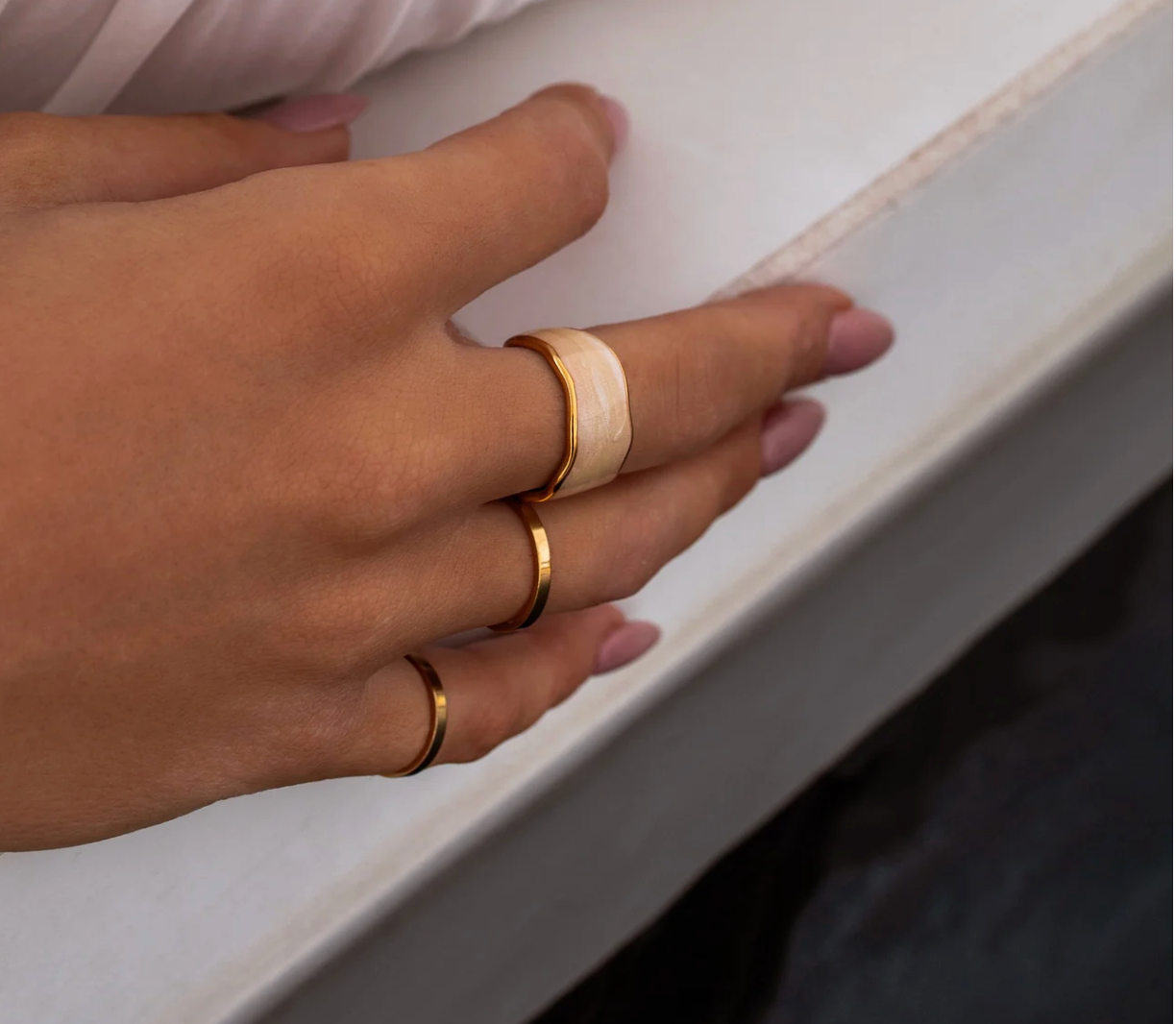 Renewal Ring worn lifestyle photo