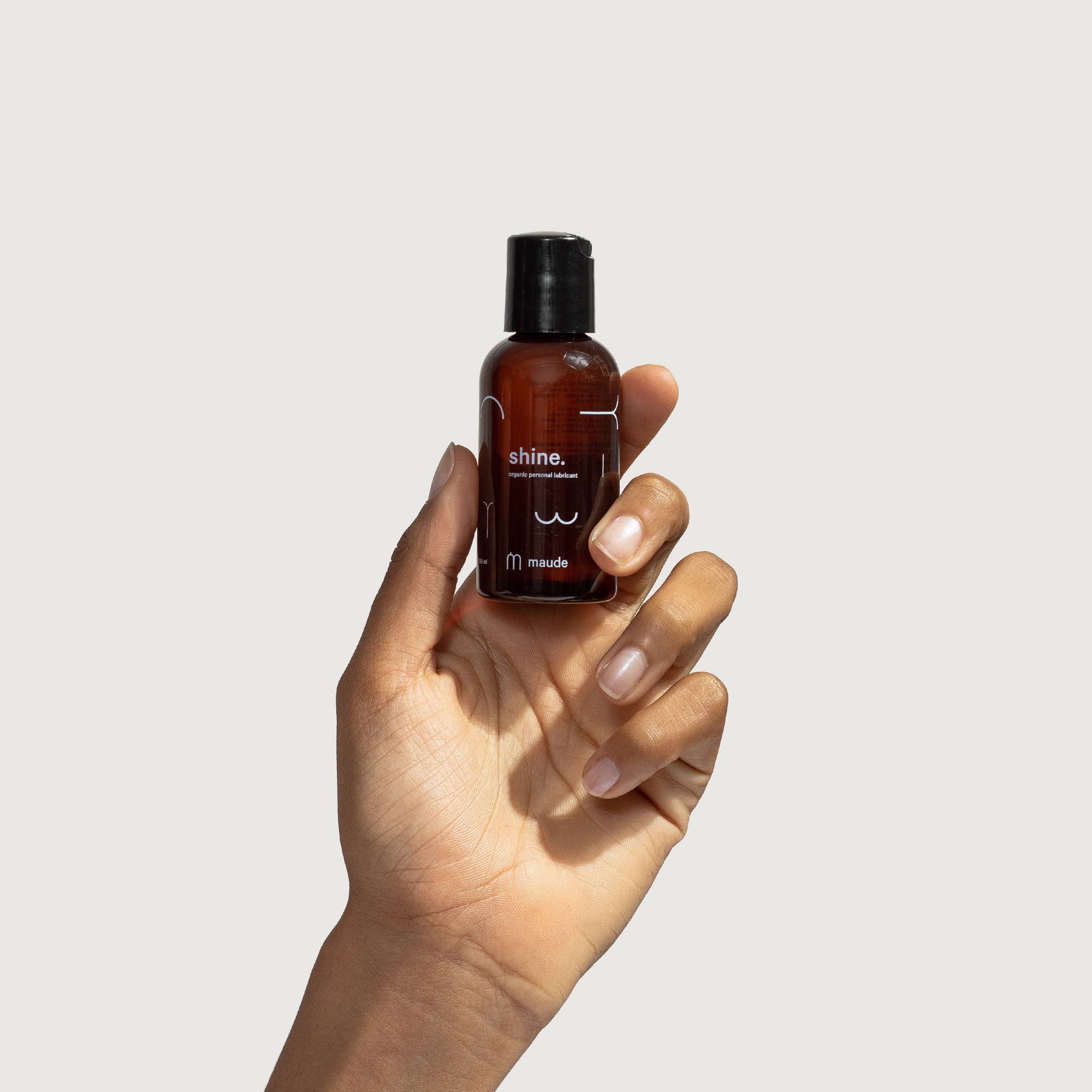 Shine - travel sized organic aloe-based lubricant