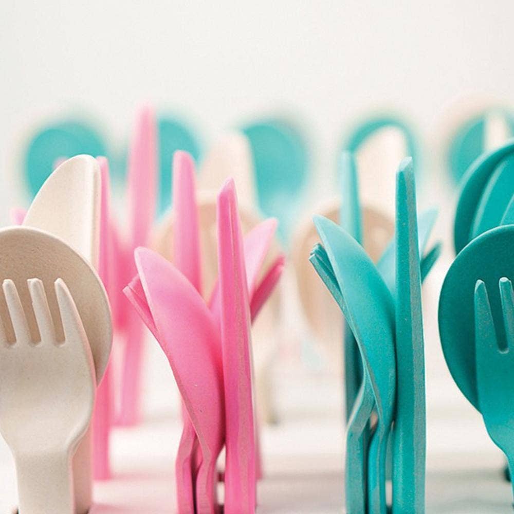 Kids Cutlery Set - Rose - Free Living Co