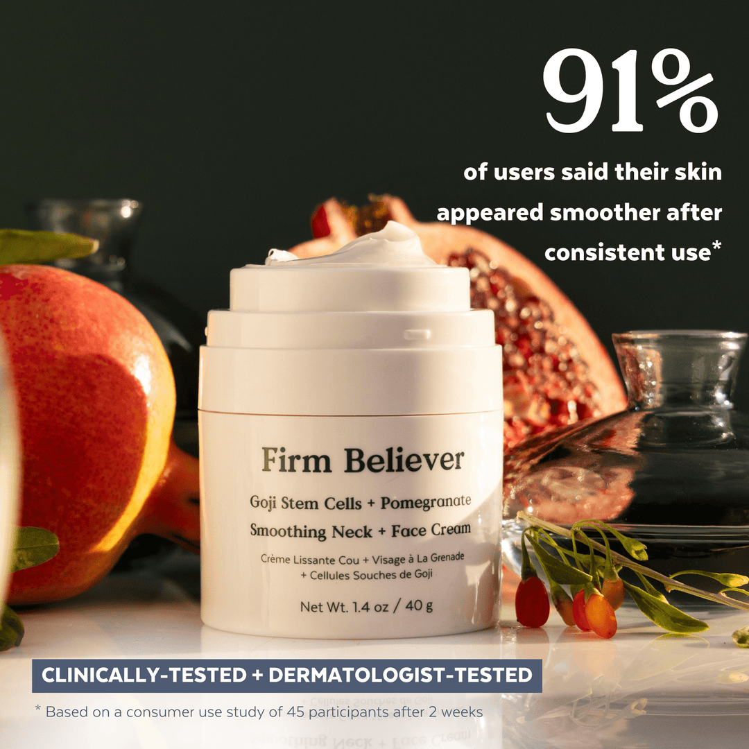 Firm Believer Goji Stem Cell + Pomegranate Smoothing Neck + - Free Living Co