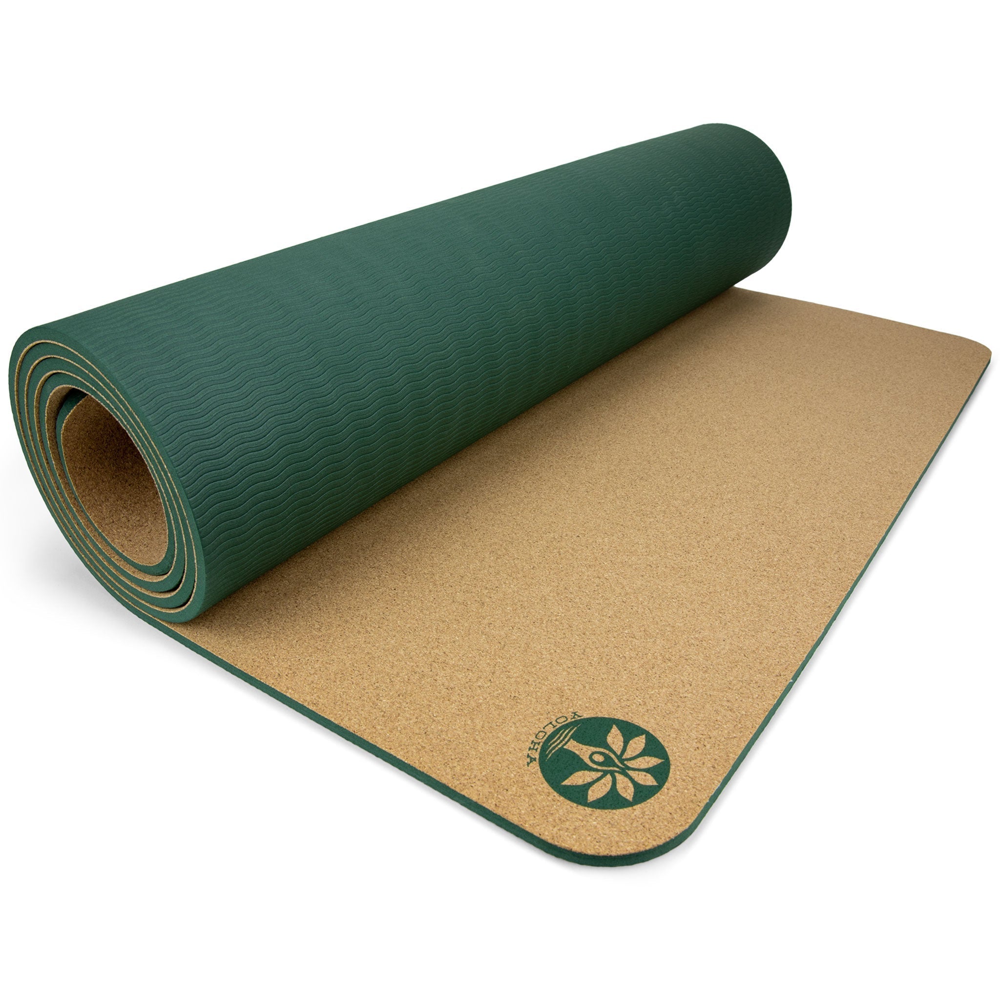 Aura Cork Yoga Mat - Free Living Co