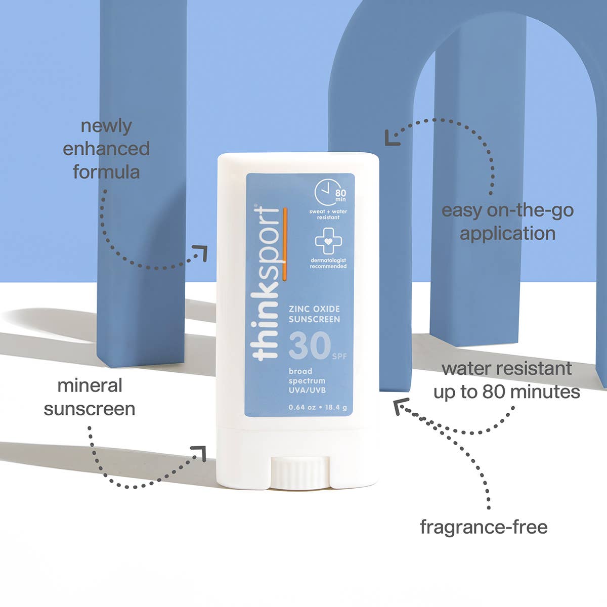 Think Sport SPF 30 Face & Body Sunscreen Stick