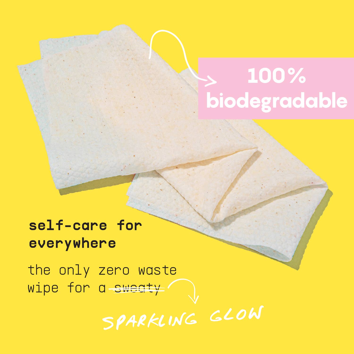 Glow Face Wipes with Hyaluronic Acid & Vitamin C