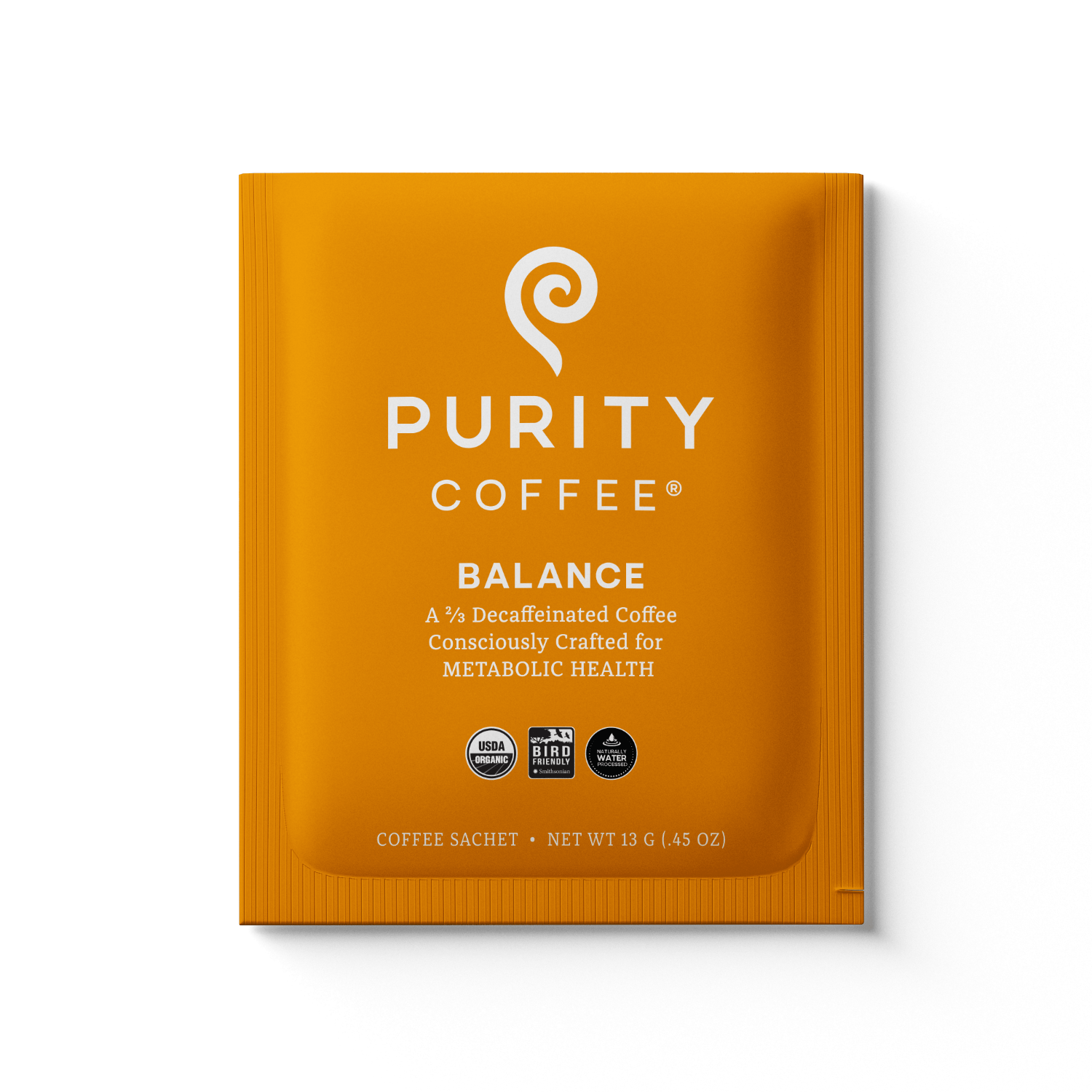 BALANCE: ²/₃ Decaf Single - Serve Pocket Purity™ - Free Living Co