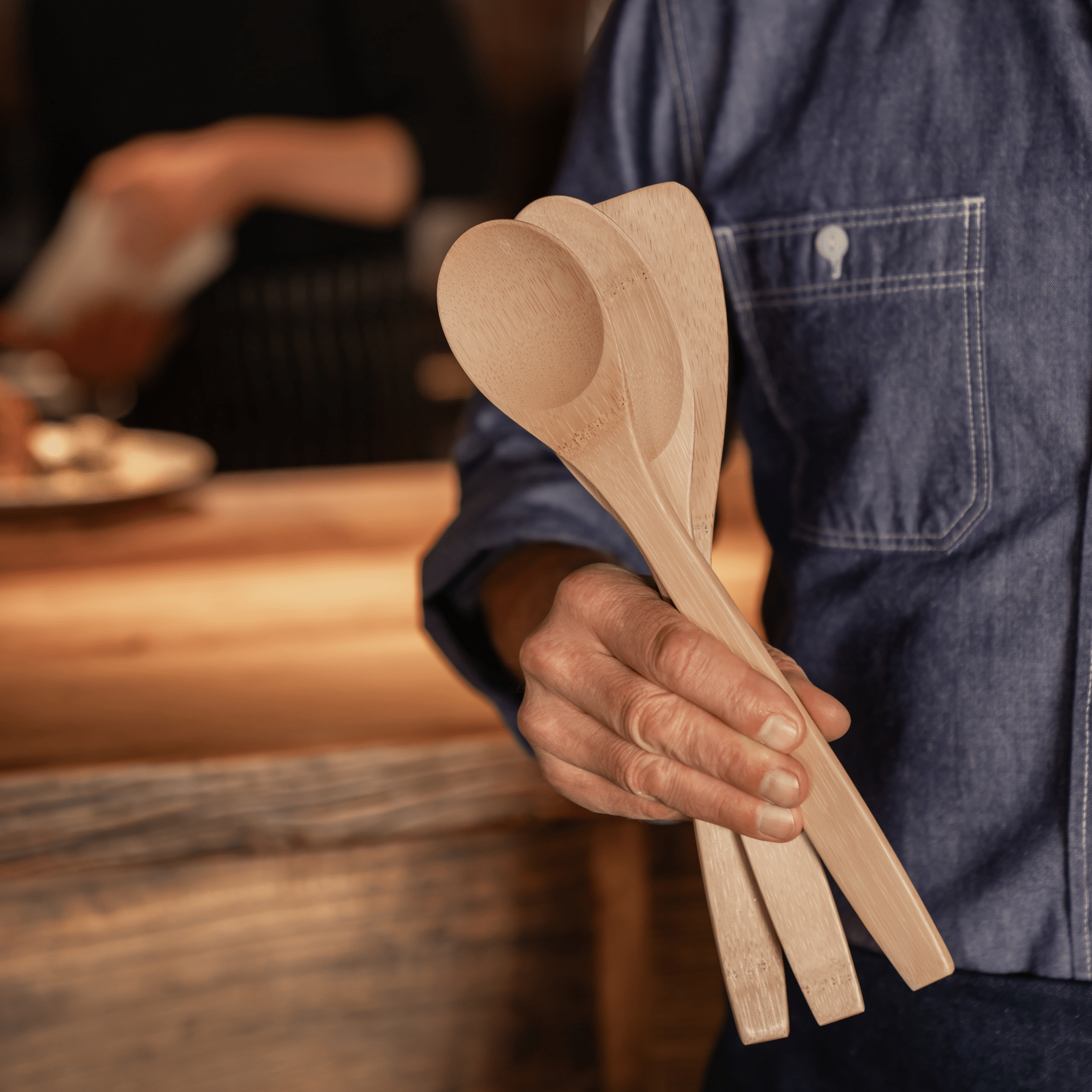 Bamboo Kitchen Basics Cooking Utensil Set of 3 - Free Living Co