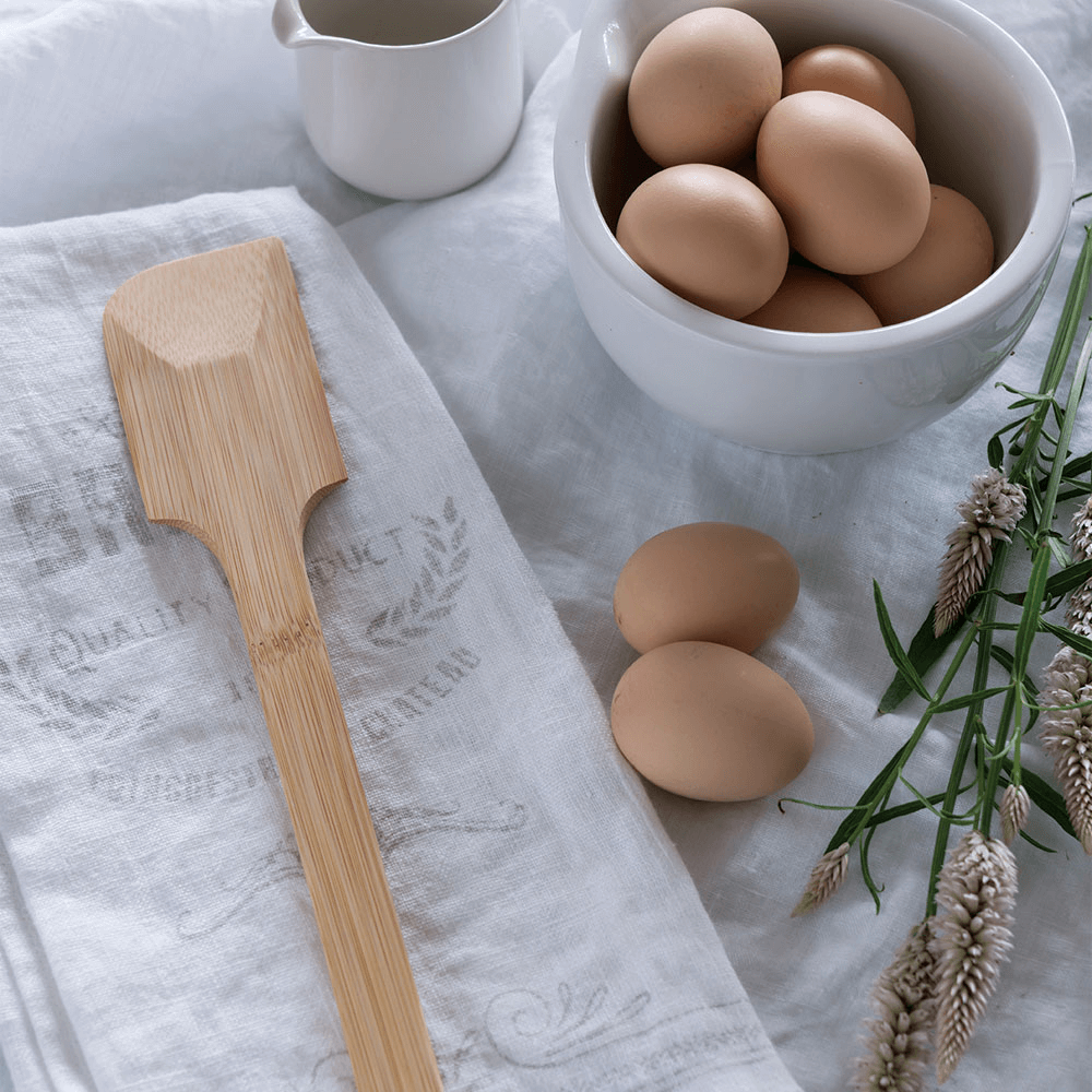 Bamboo Scraping Spatula - Free Living Co