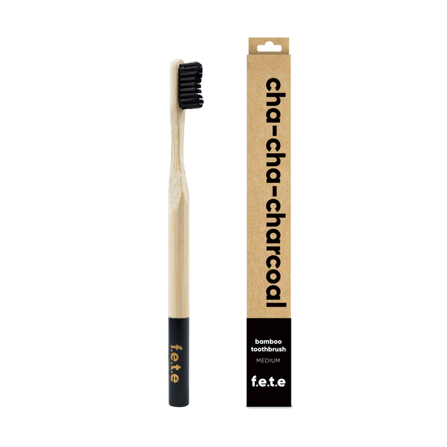 Bamboo Toothbrush - Medium - Free Living Co