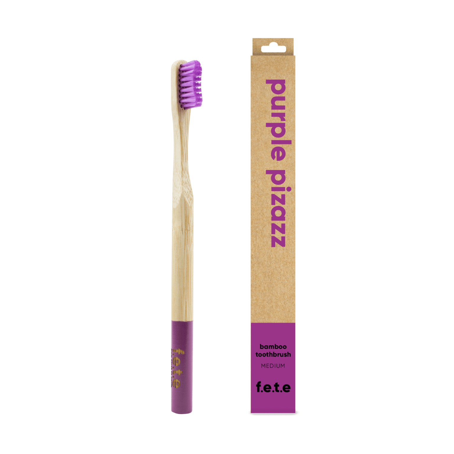 Bamboo Toothbrush - Medium - Free Living Co