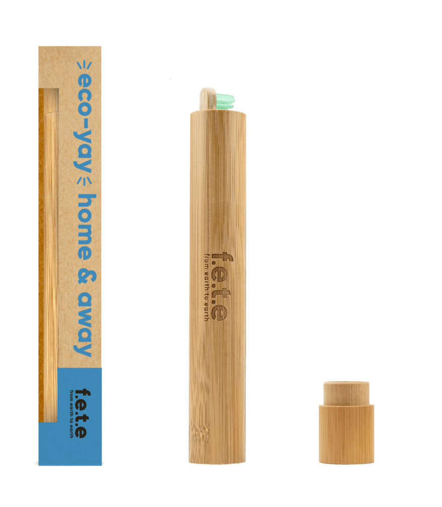 Bamboo Toothbrush Travel Case - Free Living Co