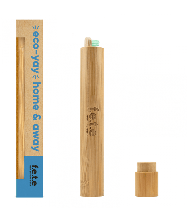 Bamboo Toothbrush Travel Case - Free Living Co