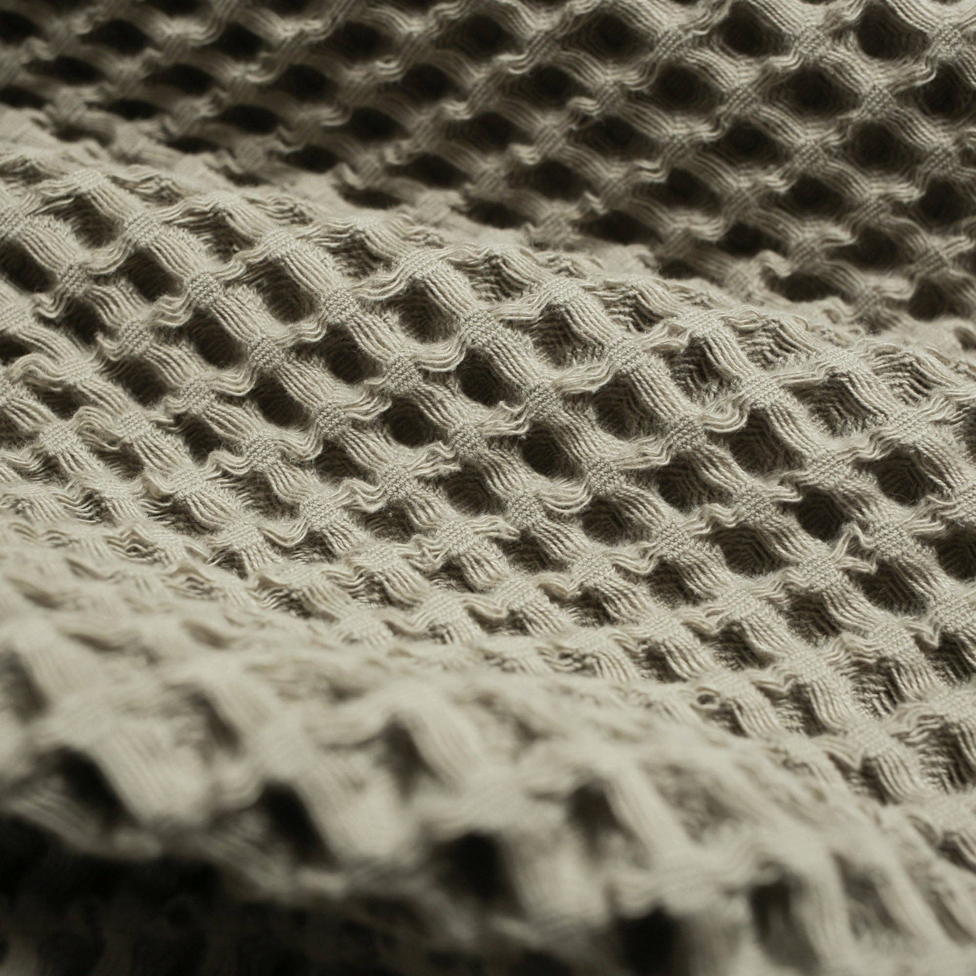 Organic Weightless Waffle Bath Towel