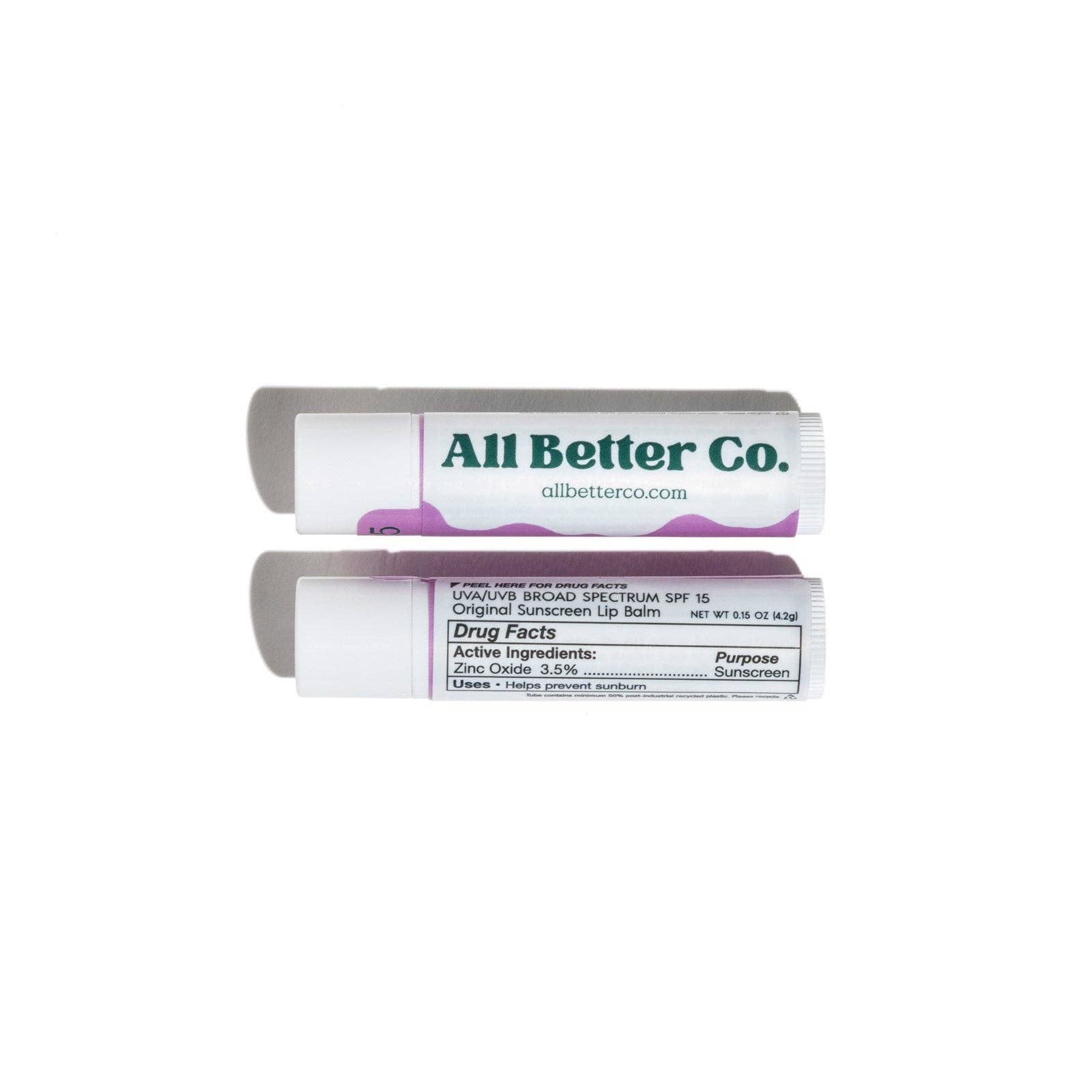 Better Lippy - Lip Sunscreen - Free Living Co
