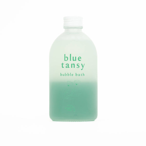 blue TANSY • natural bubble bath - Free Living Co