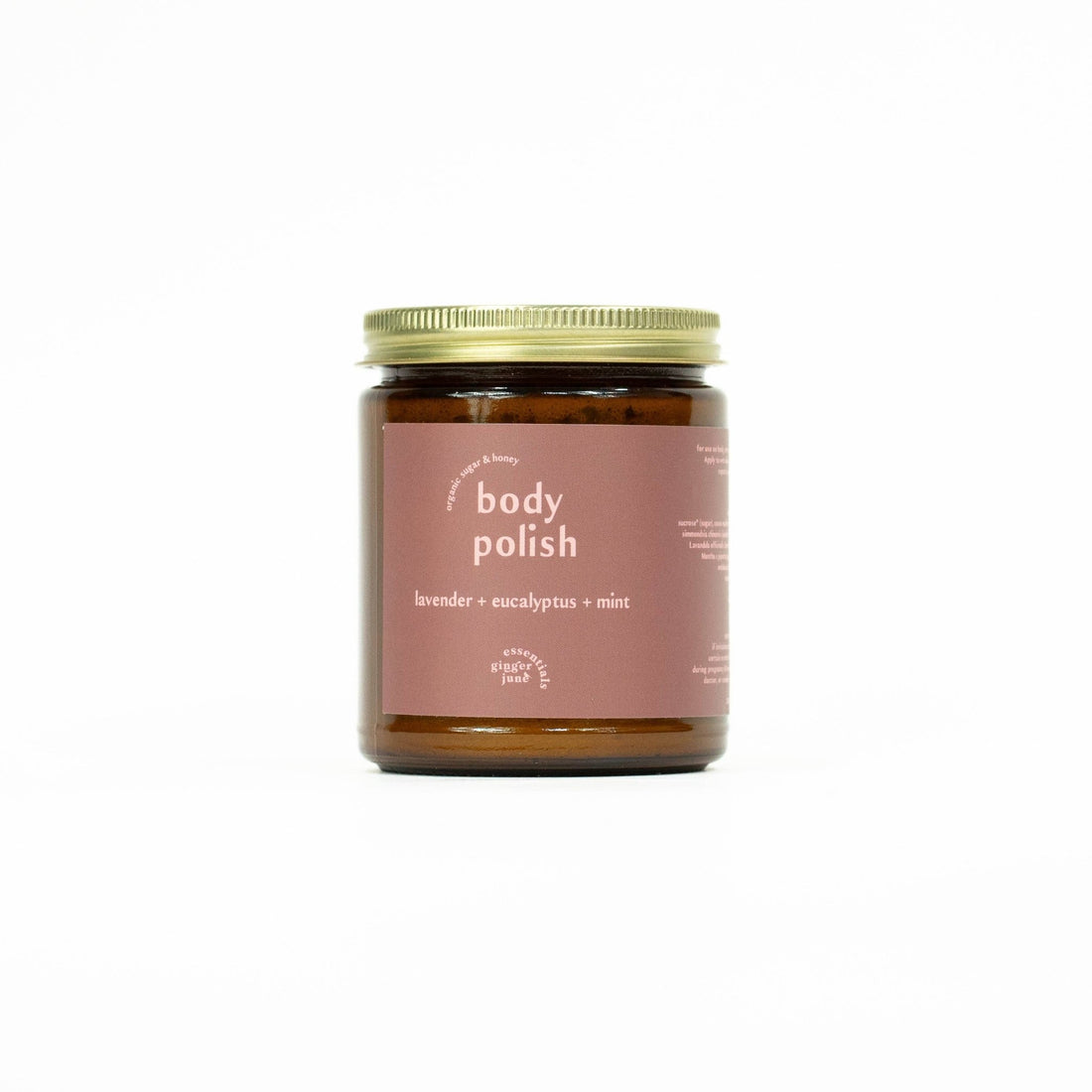 BODY POLISH • LAVENDER + EUCALYPTUS + MINT• 100% natural, nothing synthetic - Free Living Co