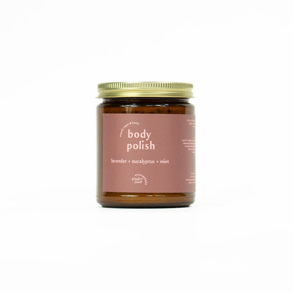 BODY POLISH • LAVENDER + EUCALYPTUS + MINT• 100% natural, nothing synthetic - Free Living Co
