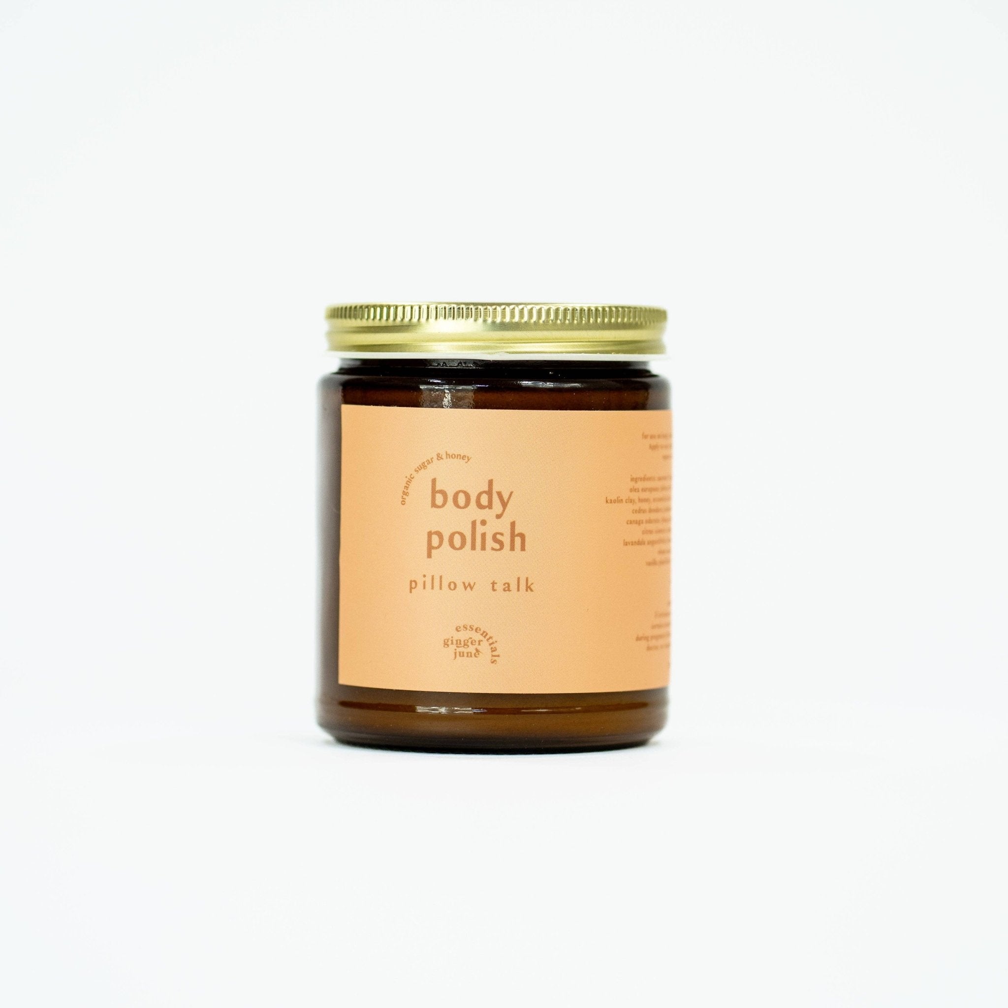 BODY POLISH • PILLOW TALK • 100% natural, nothing synthetic • 7 oz - Free Living Co