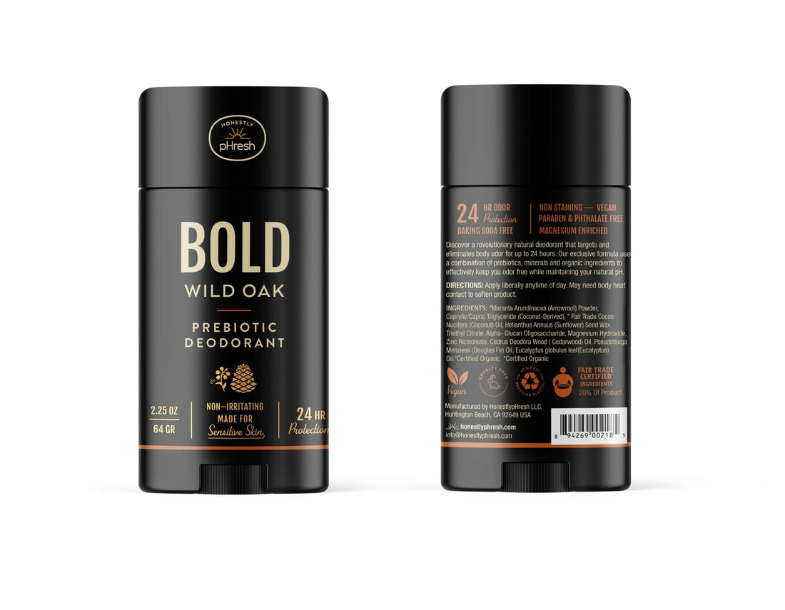 Bold Wild Oak Deodorant - Free Living Co