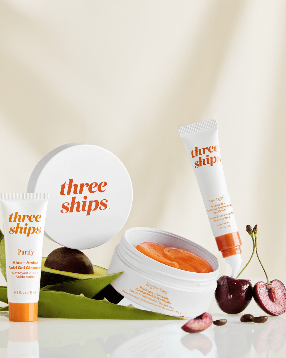 Bright Side: Brightening Eye Routine Kit - Free Living Co