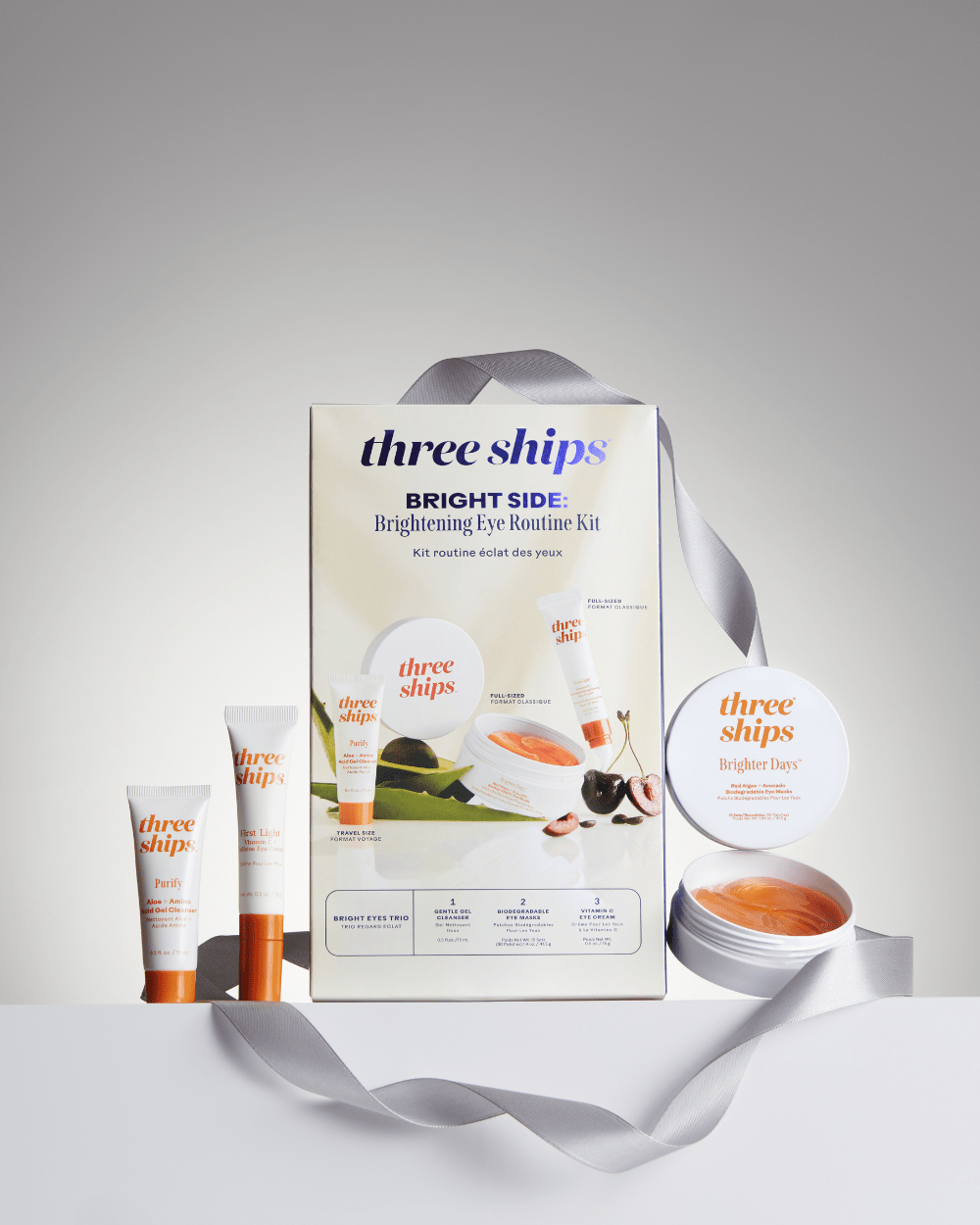Bright Side: Brightening Eye Routine Kit - Free Living Co