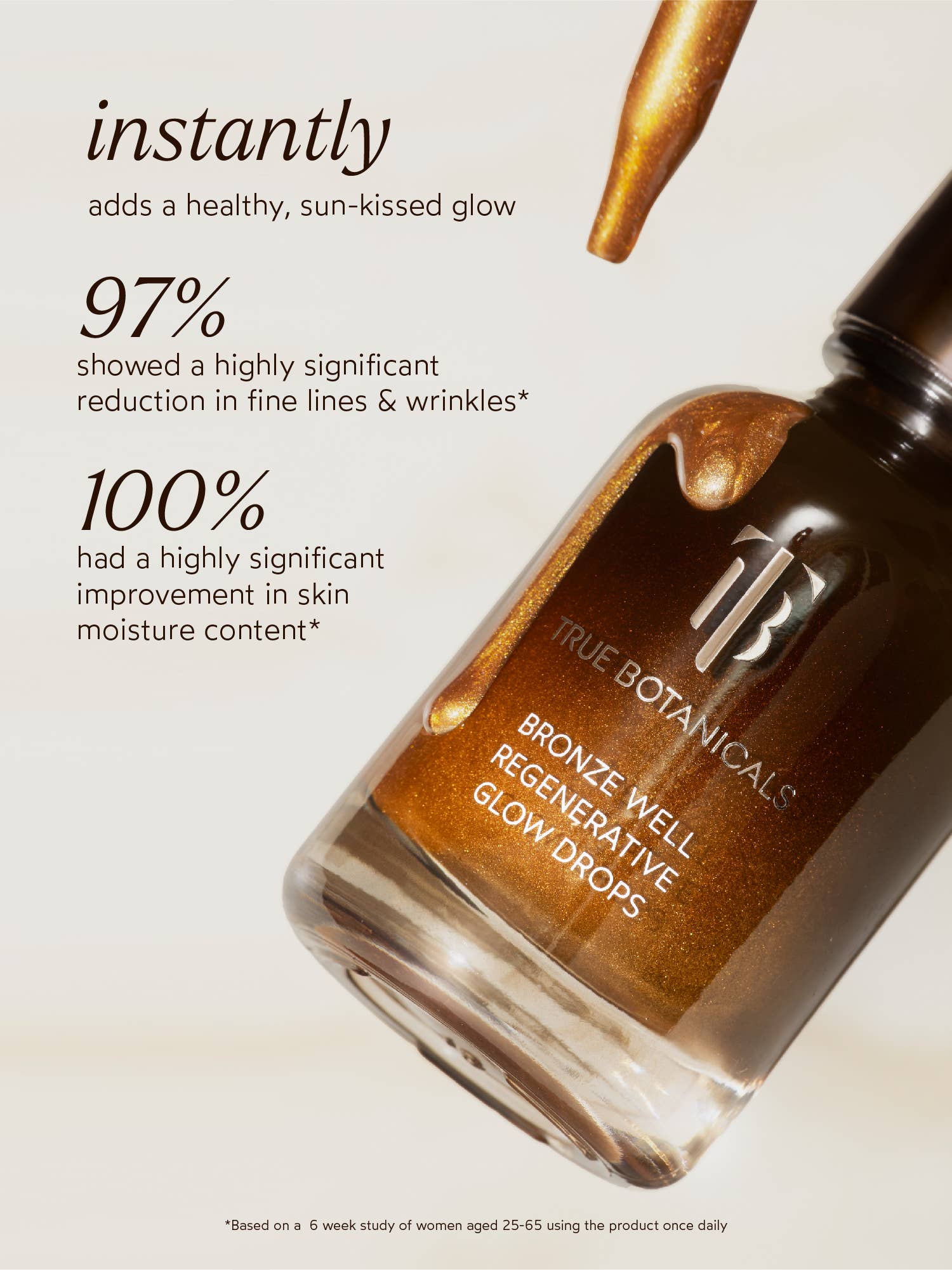 Bronze Well Regenerative Glow Drops - Free Living Co