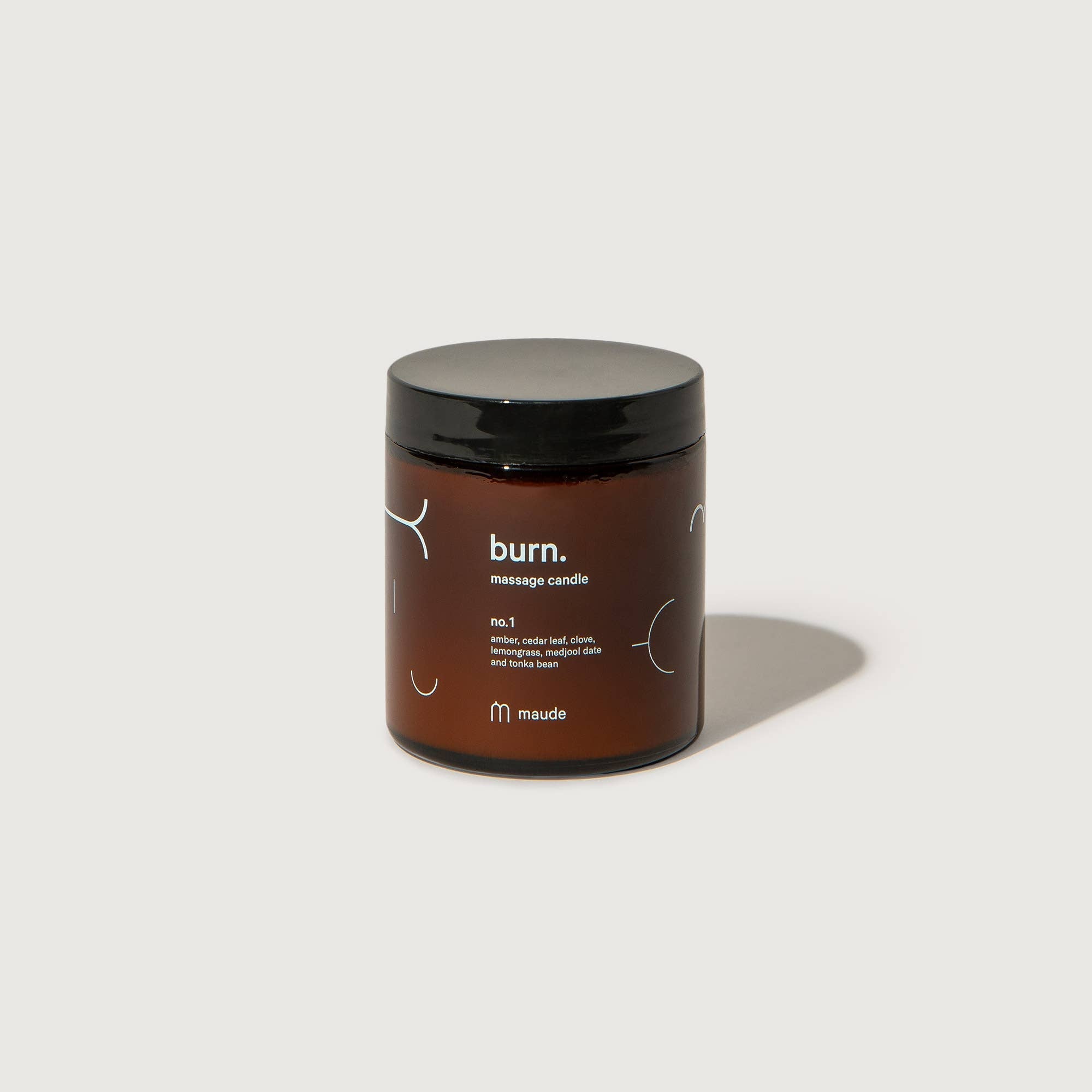 Burn no. 1 - skin-softening massage candle - Free Living Co