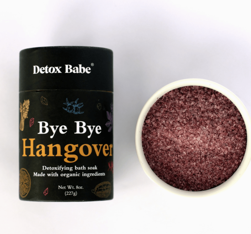 Bye Bye Hangover - Organic Detox Bath Salt Soak - Free Living Co