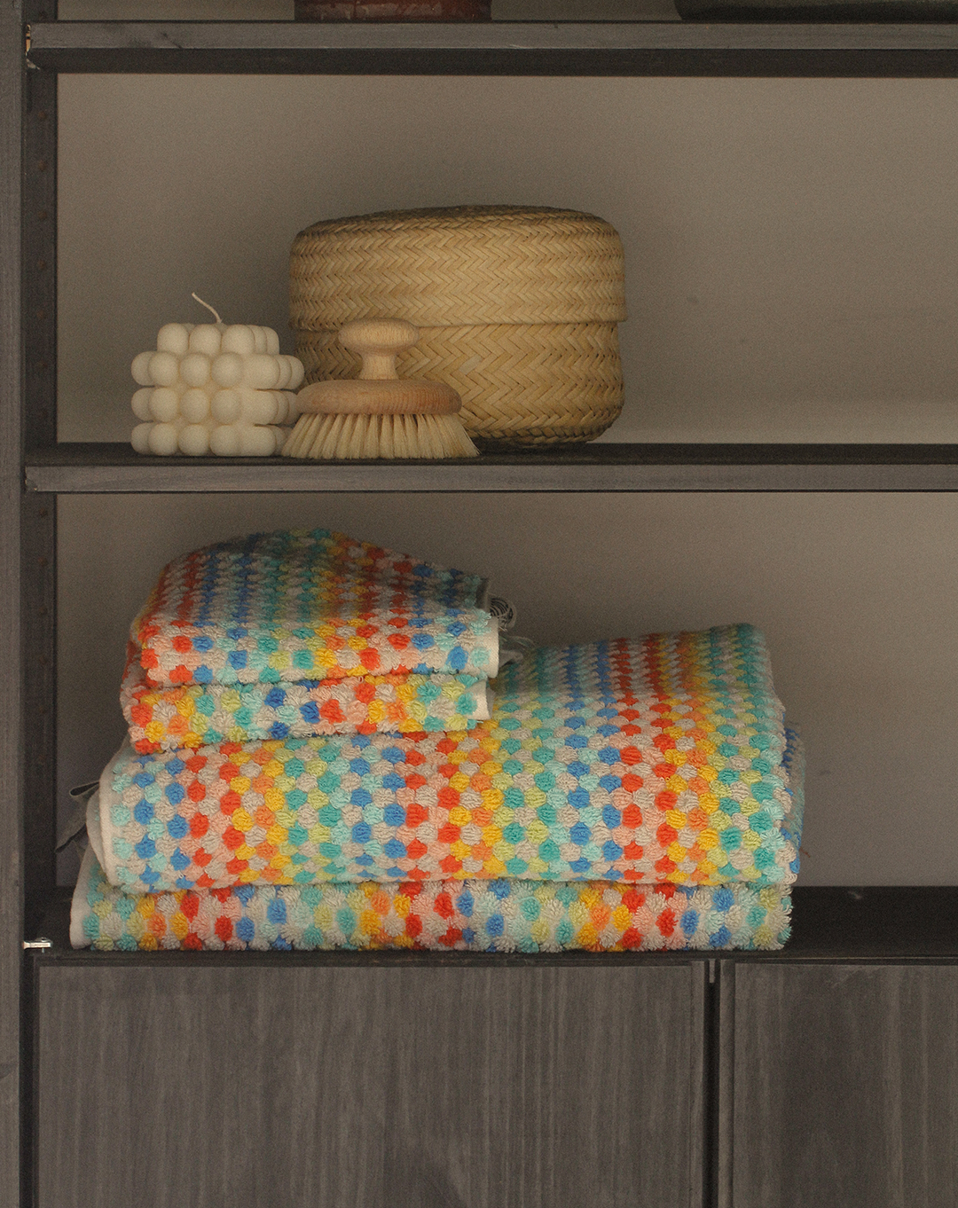 Organic Cosmic Rainbow Towel