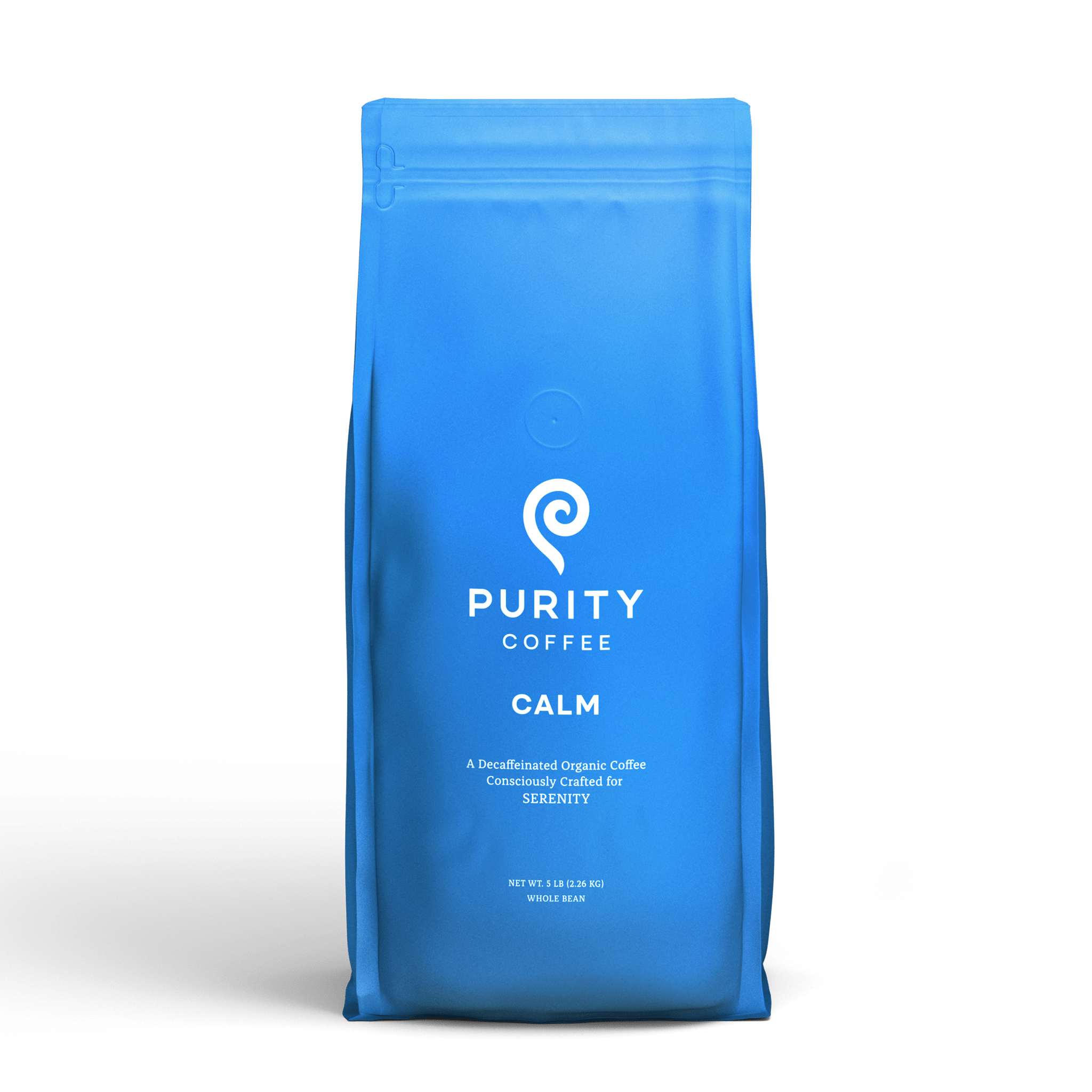 CALM: Decaf Whole Bean Coffee - Free Living Co