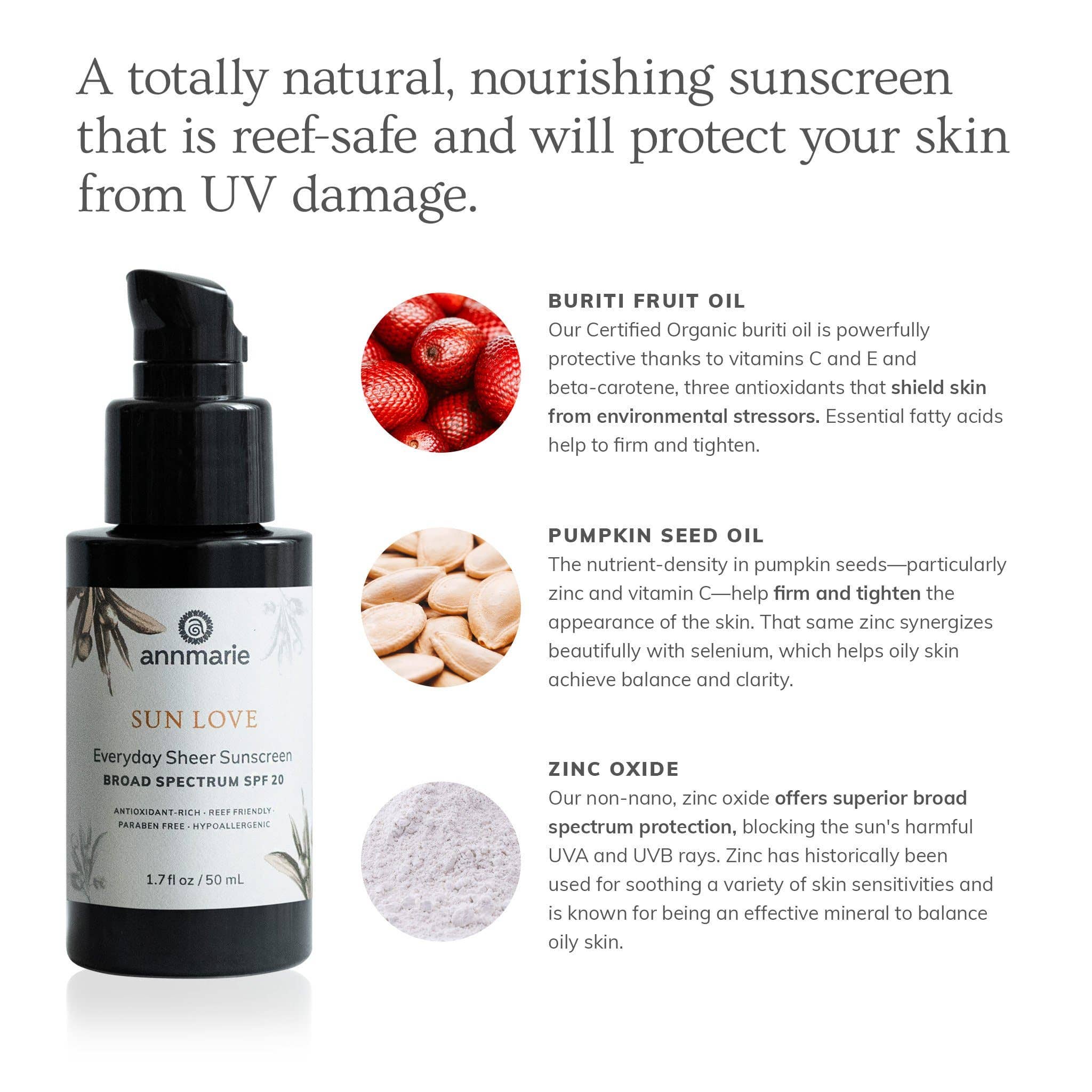Sun Love - Everyday Sheer Sunscreen SPF 20 (50ml)