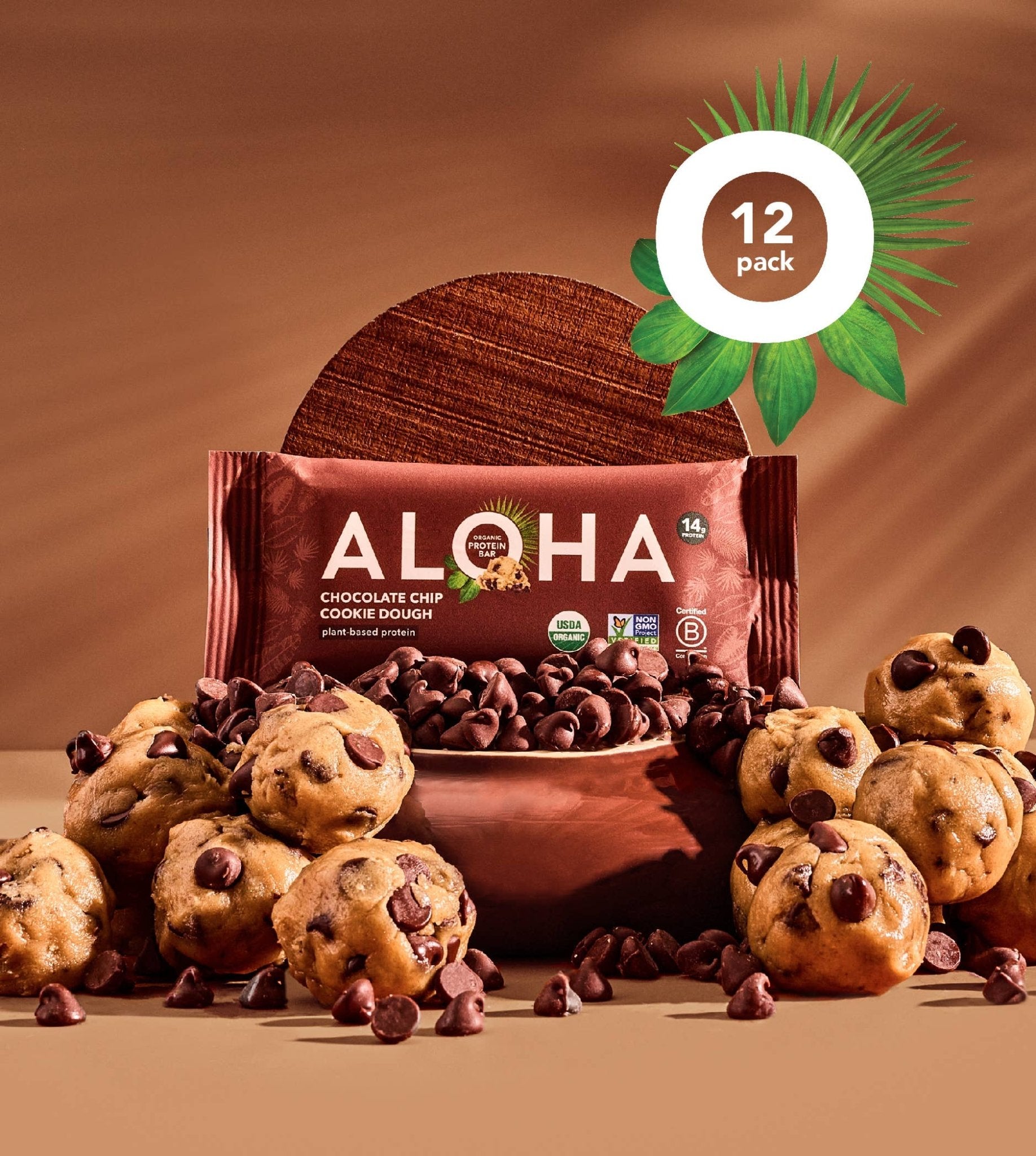 Chocolate Chip Cookie Dough Protein Bar - Free Living Co