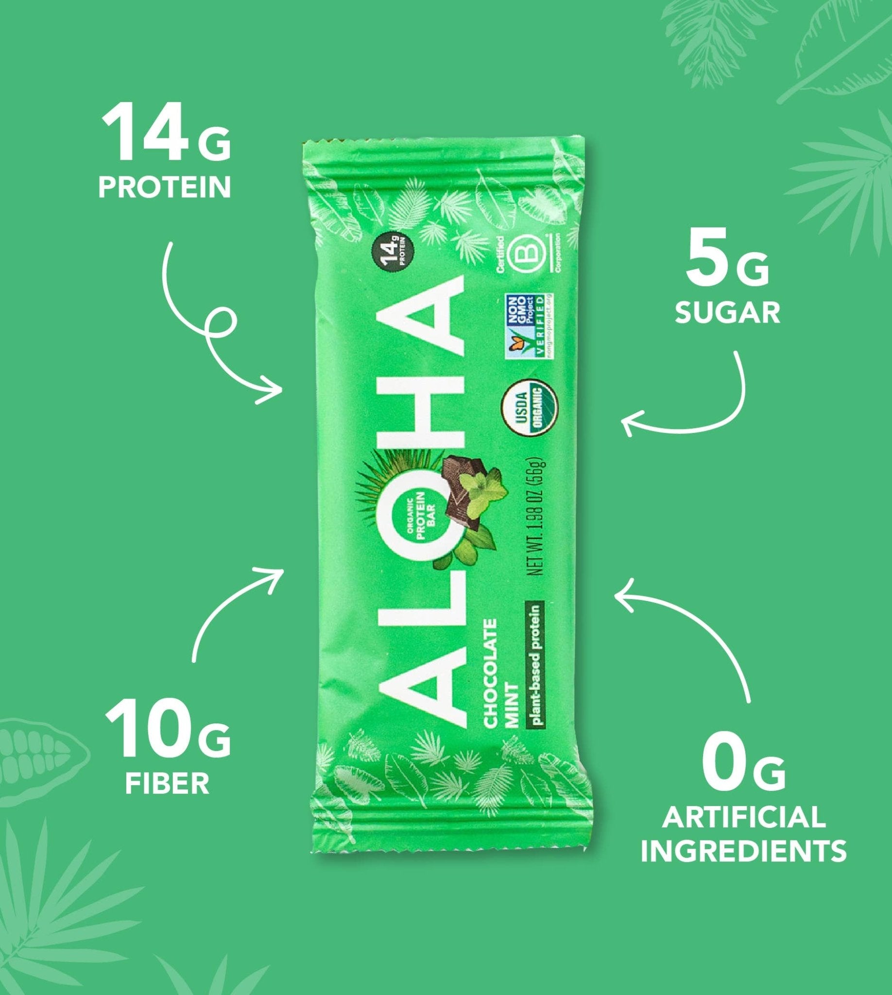 Chocolate Mint Protein Bar - Free Living Co