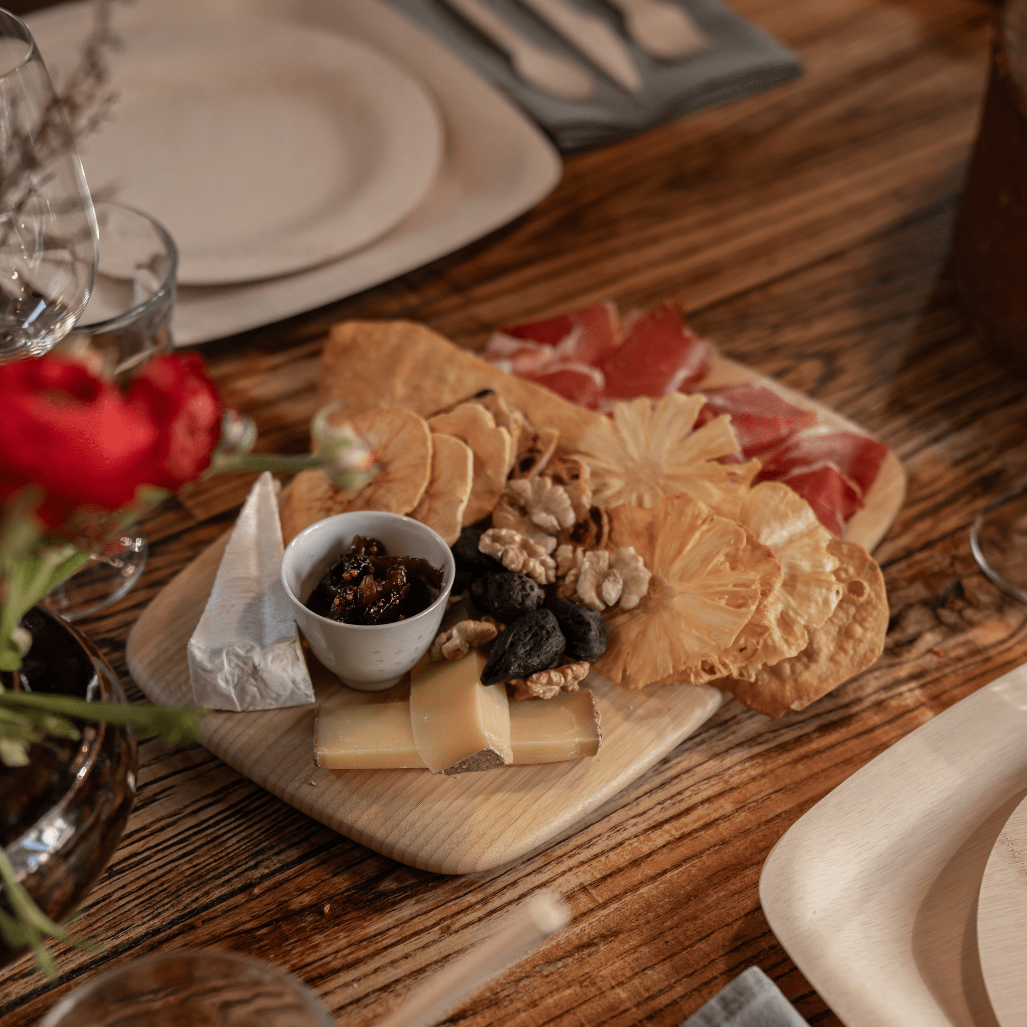 Classic Bamboo Cutting and Serving Board - Free Living Co