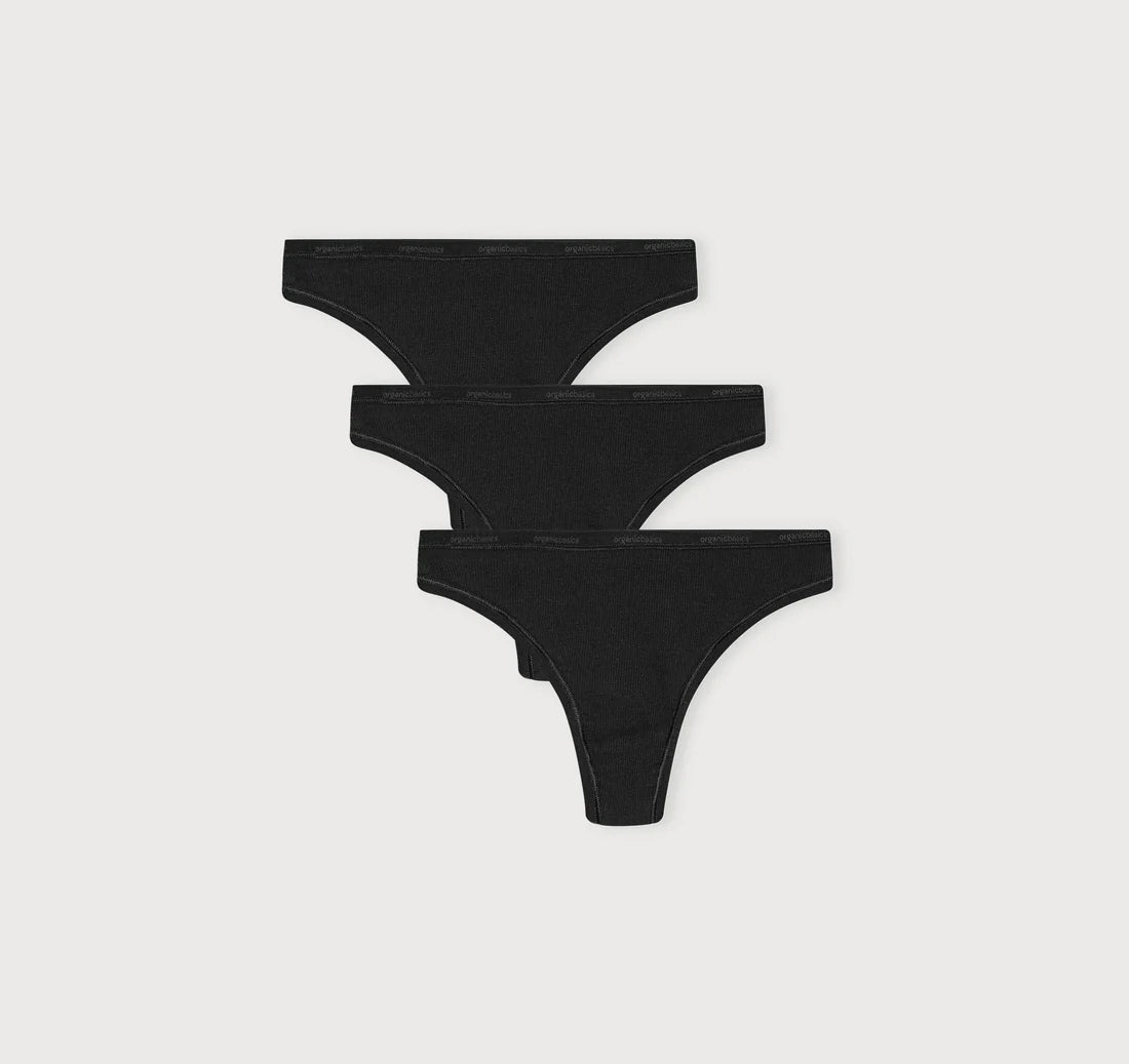 Core Rib Thong - Organic Cotton - Free Living Co