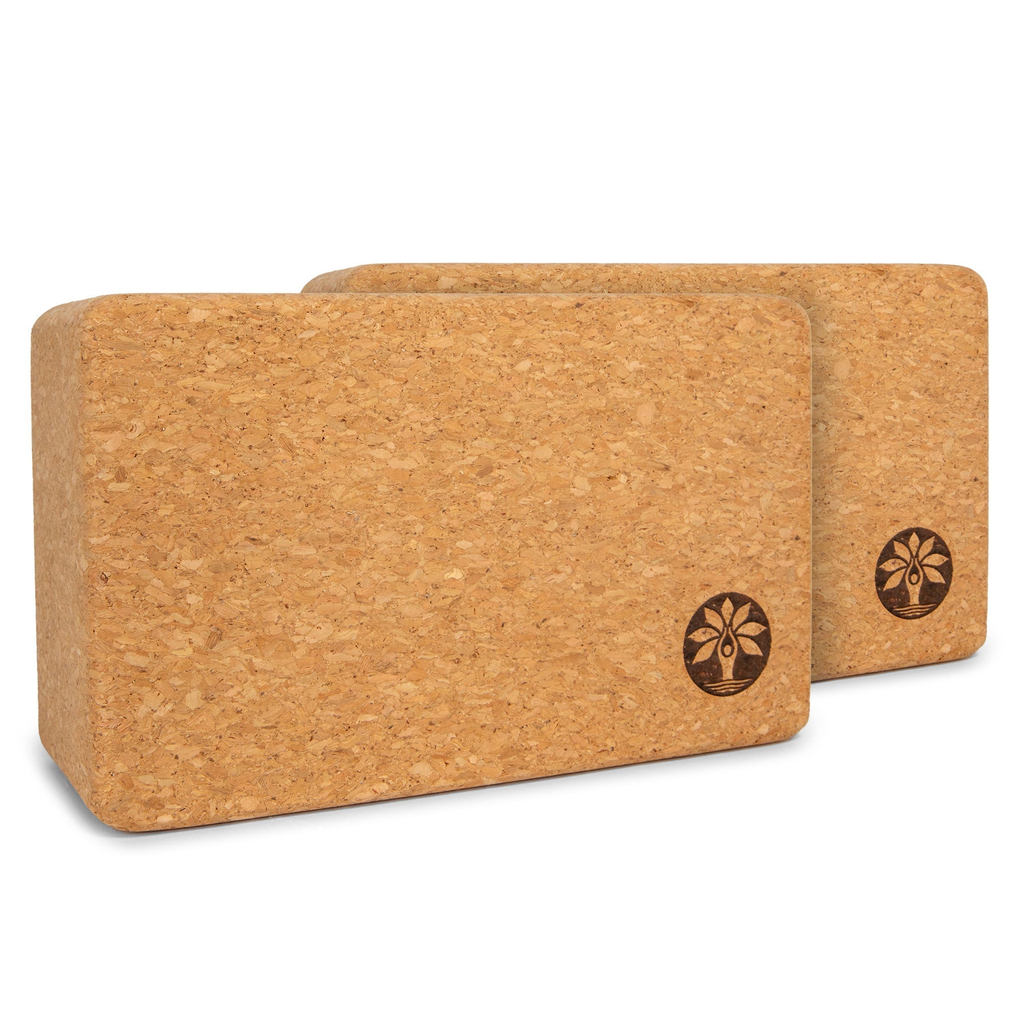 Cork Yoga Block Set - Free Living Co