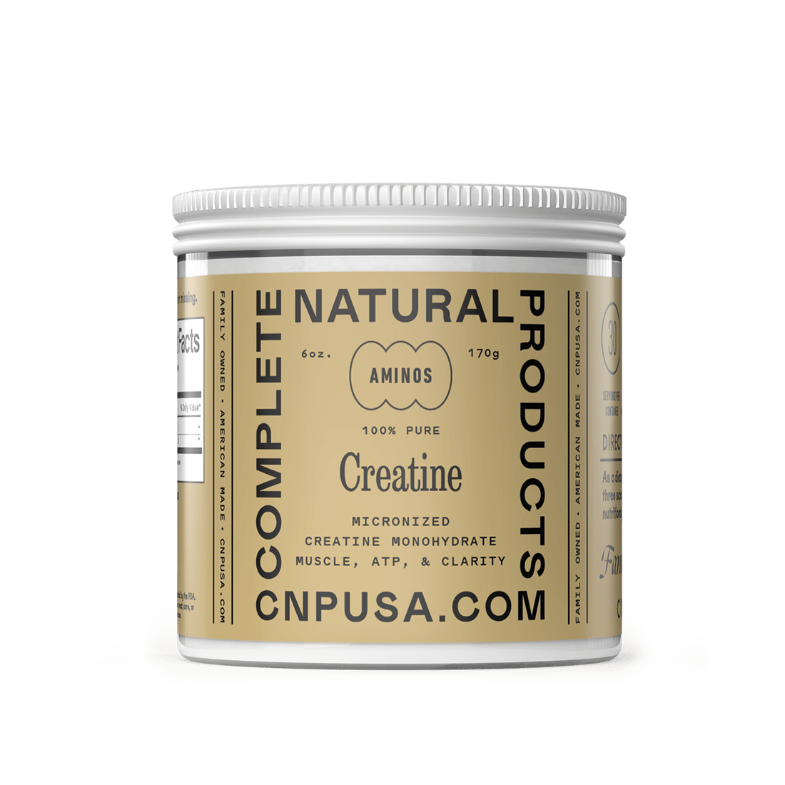 Creatine Monohydrate Powder - Free Living Co