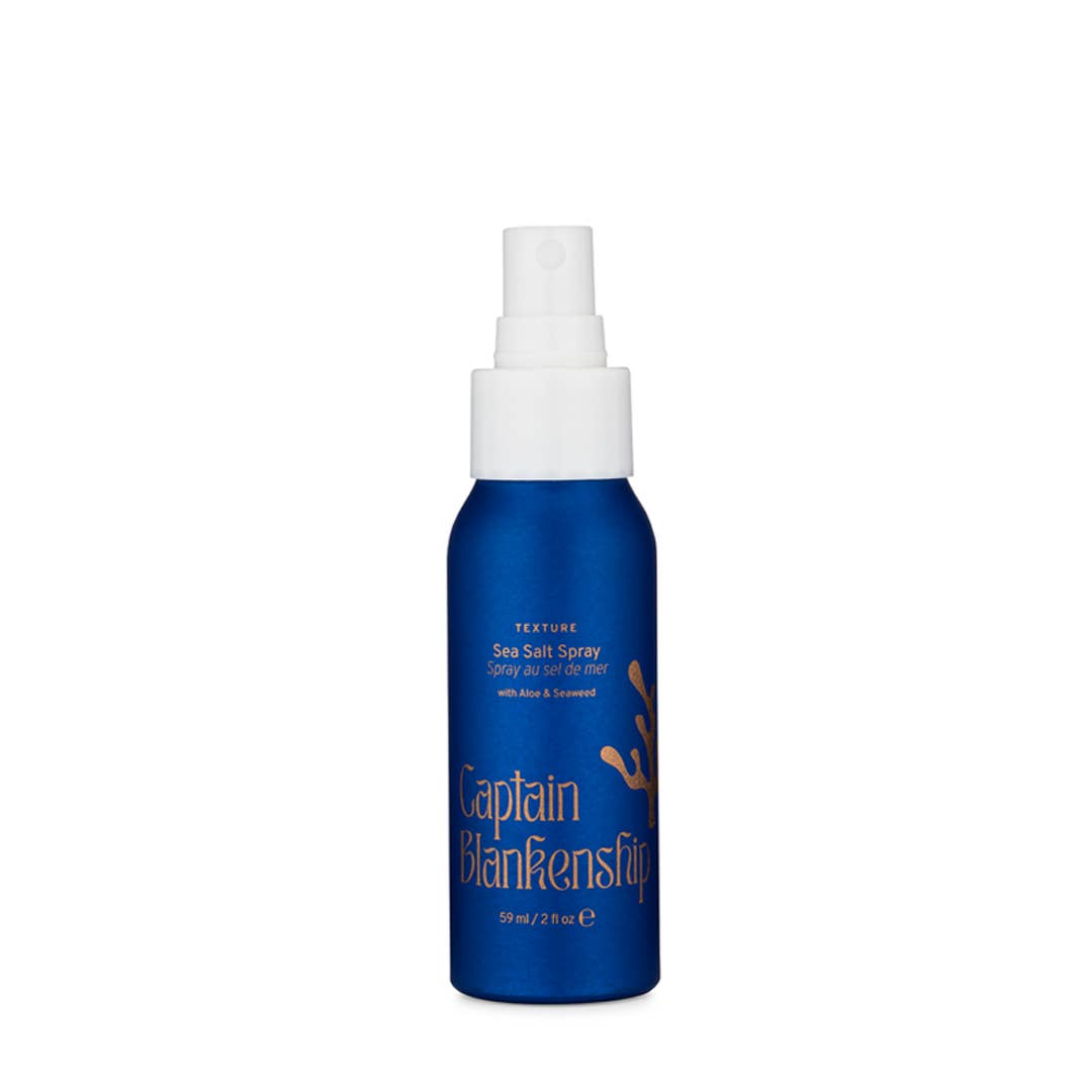 Sea Salt Spray with Aloe and Seaweed product view - texturizing beach waves spray for natural hair styling