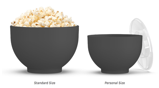 Personal Size Popcorn Popper - Silicone Reusable Maker