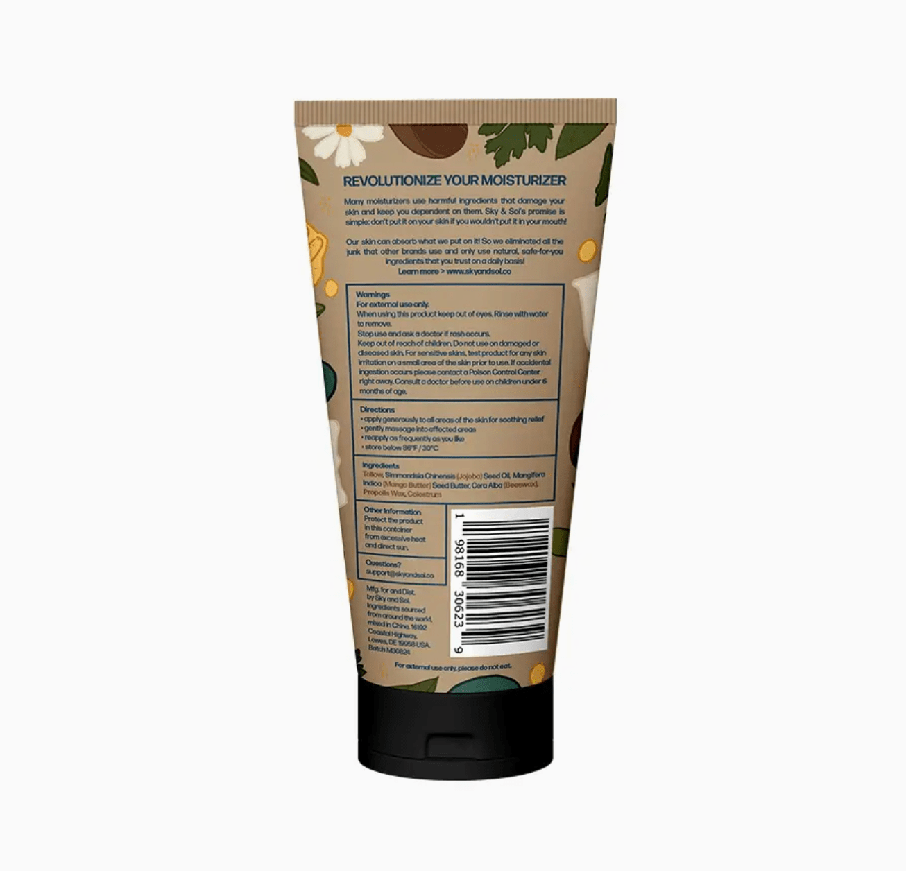 Daily All - In - One Tallow Face Moisturizer - Free Living Co