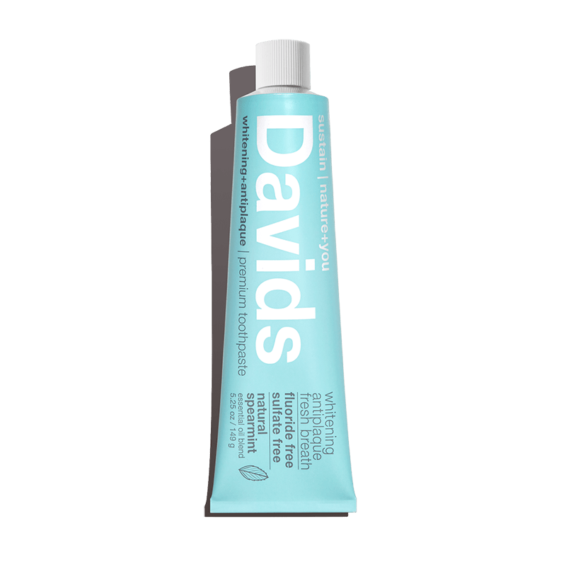 Davids premium toothpaste / spearmint - Free Living Co