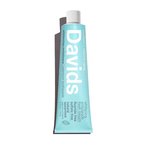 Davids premium toothpaste / spearmint - Free Living Co