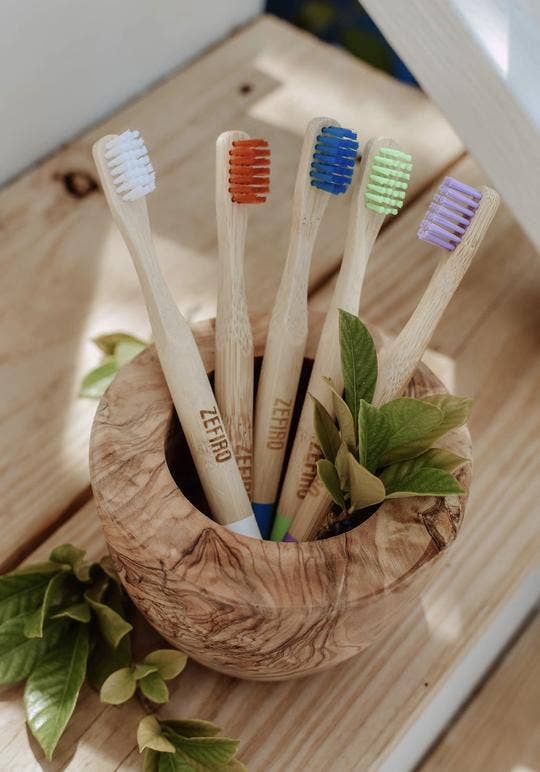 Bamboo Kid's Toothbrush - Free Living Co