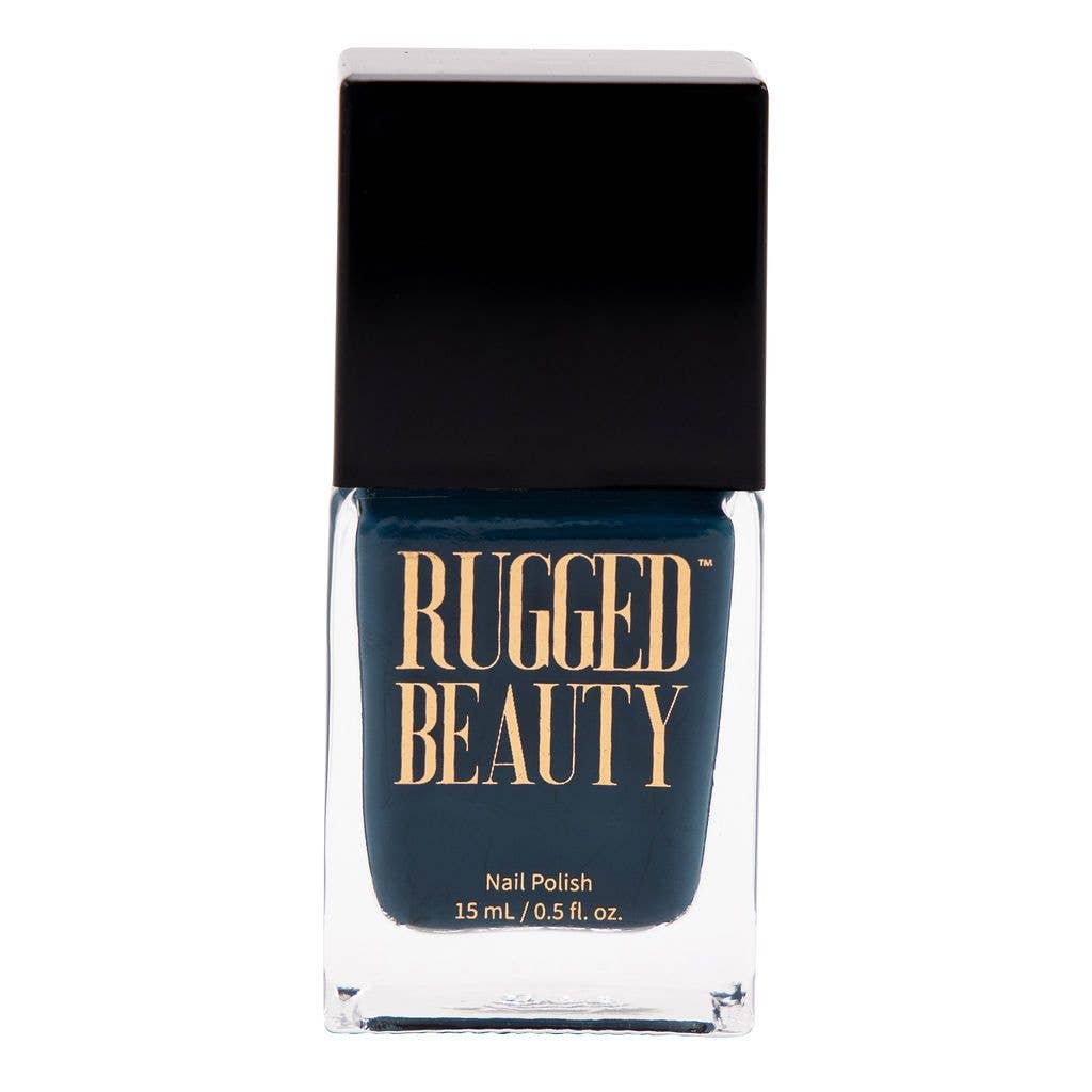 Deep Water Blue Nail Polish - Free Living Co