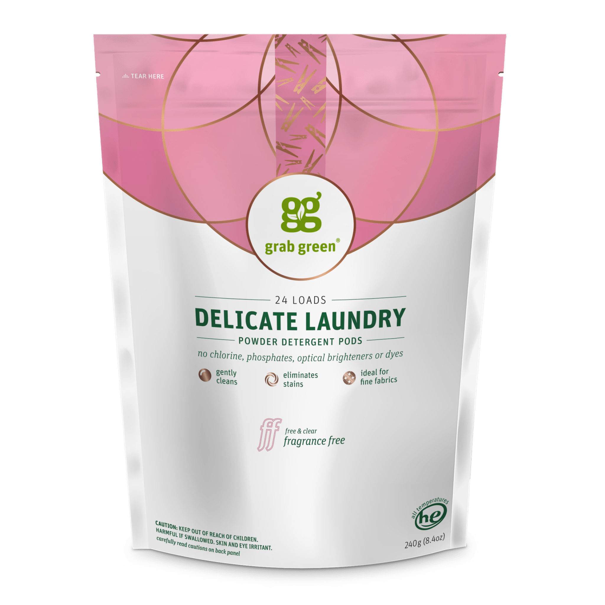 Delicate Laundry Detergent Pods - Free Living Co