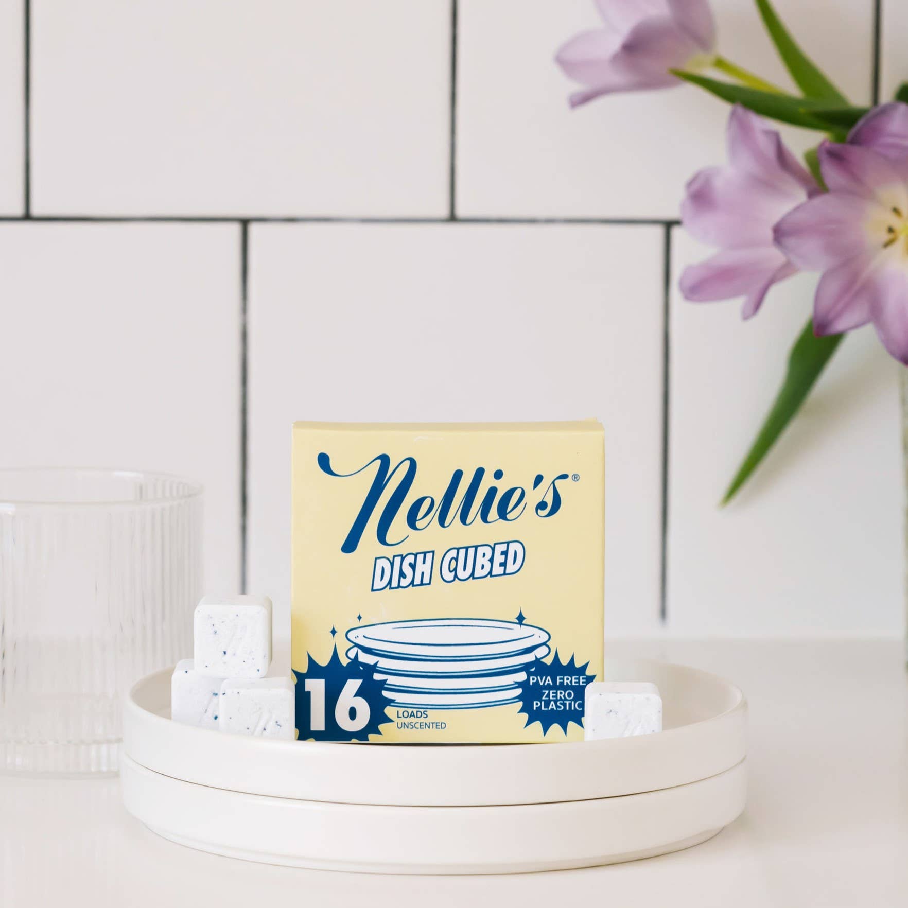 Dish Cubes - Pre-Measured Dishwasher Detergent - Free Living Co
